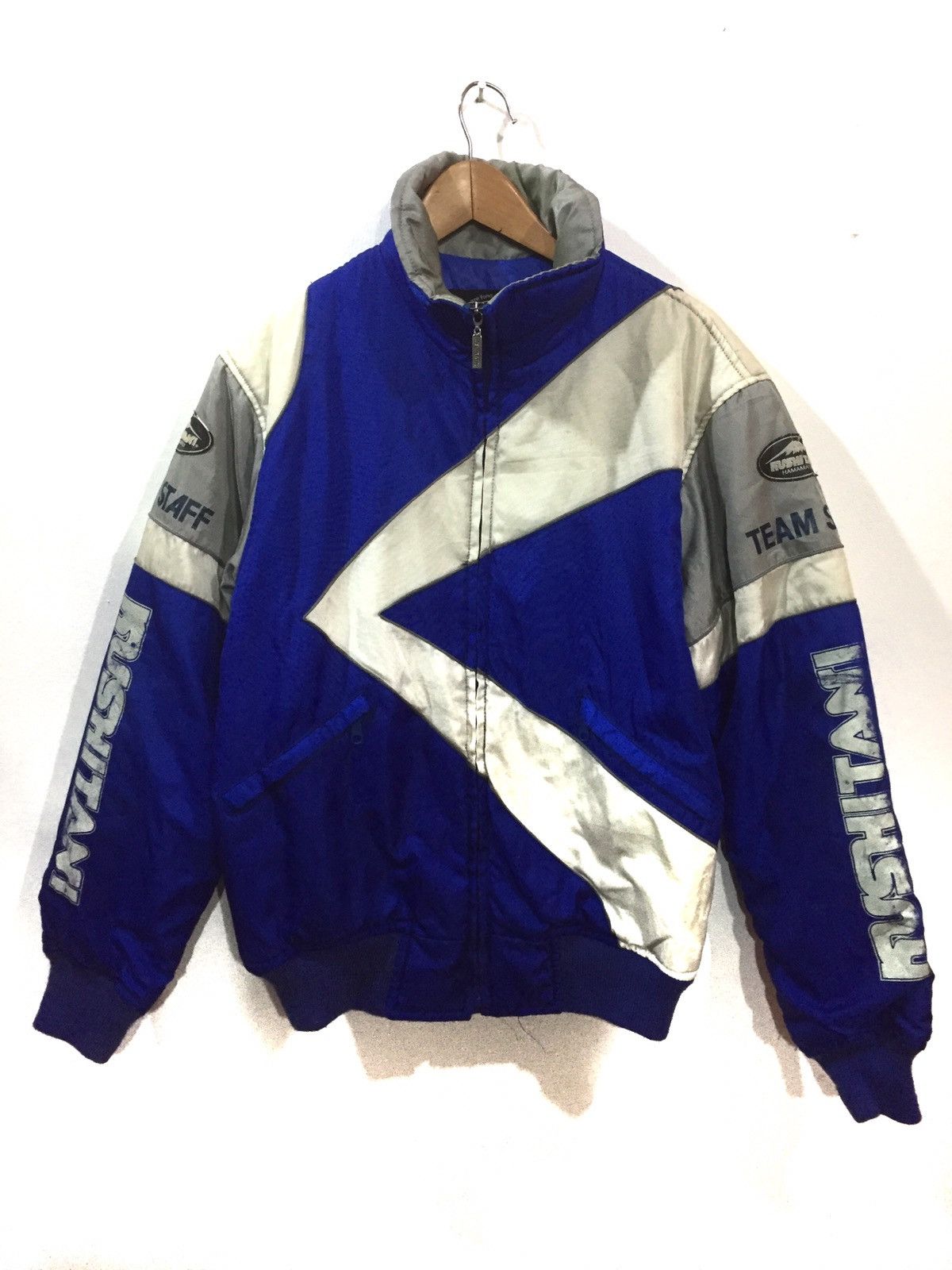 KUSHITANI × KAWASAKI CHROME JACKET Kawasaki Made By Kushitani “Ninja” Riding Jacket - Great