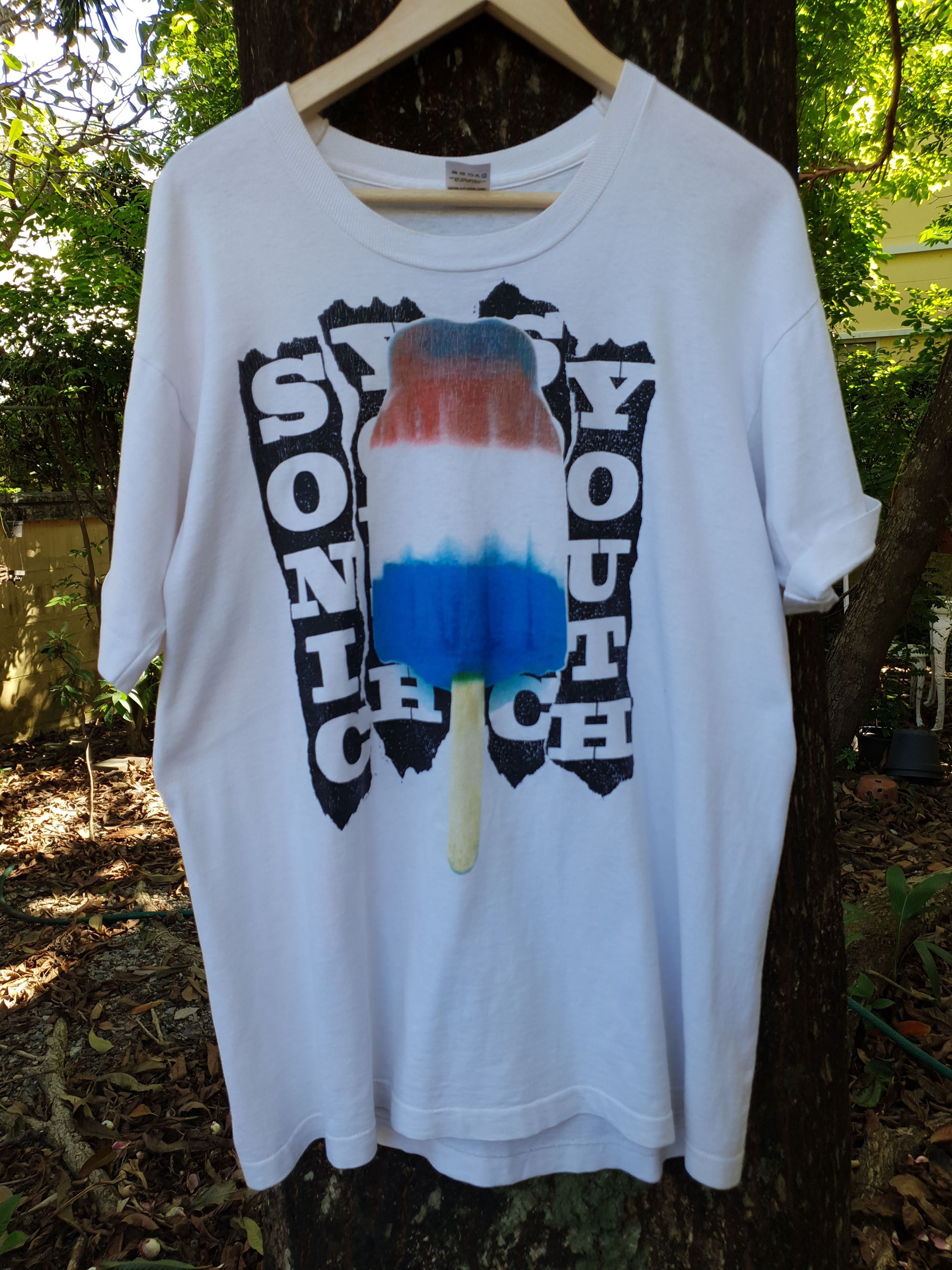 Vintage 90s Sonic Youth 'Bomb Pop' Tee | Grailed