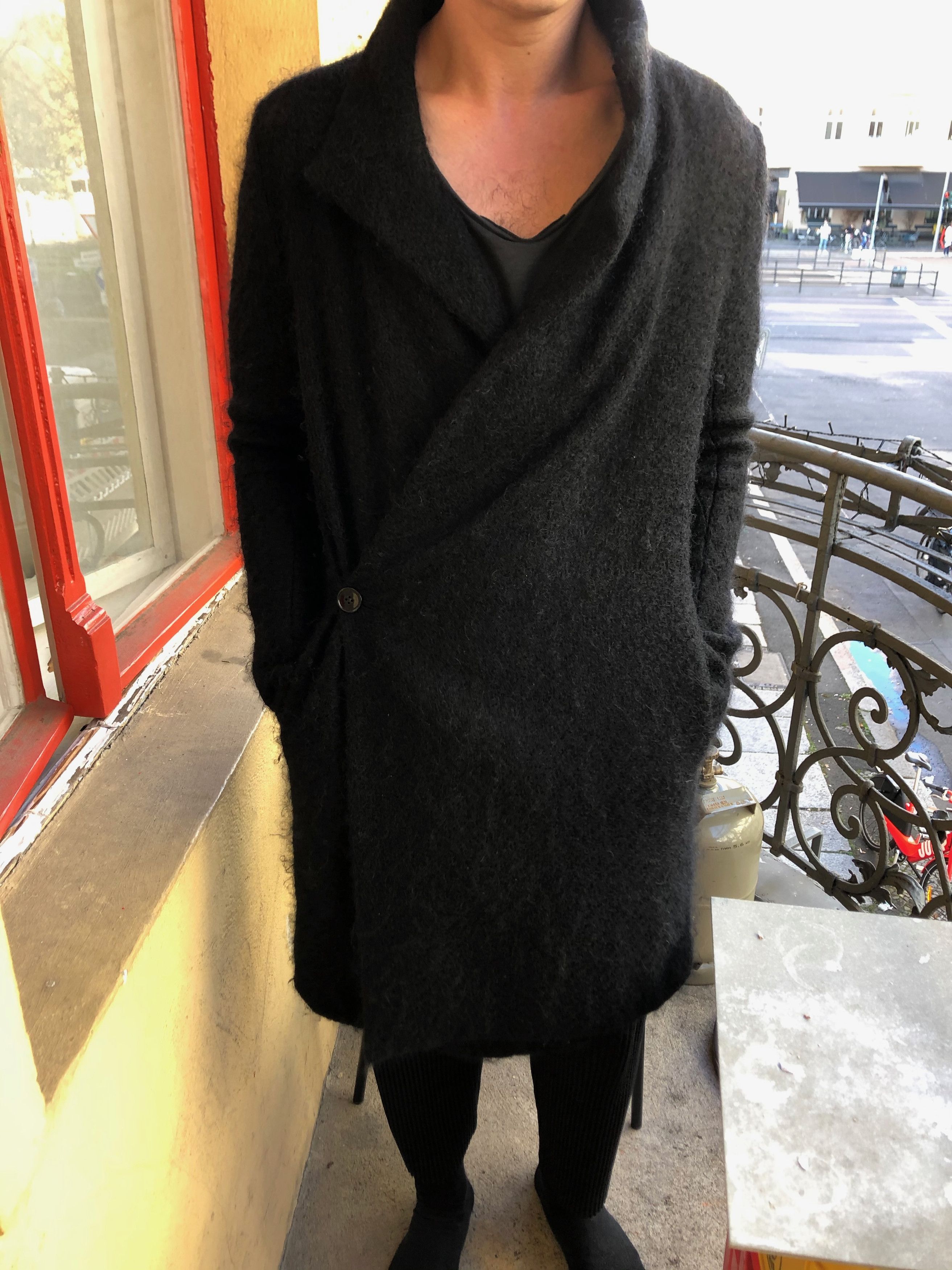 Rick Owens Rick Owens FW 2012 "Mountain" mohair/ boucle coat Size US L / EU 52-54 / 3 - 6 Thumbnail