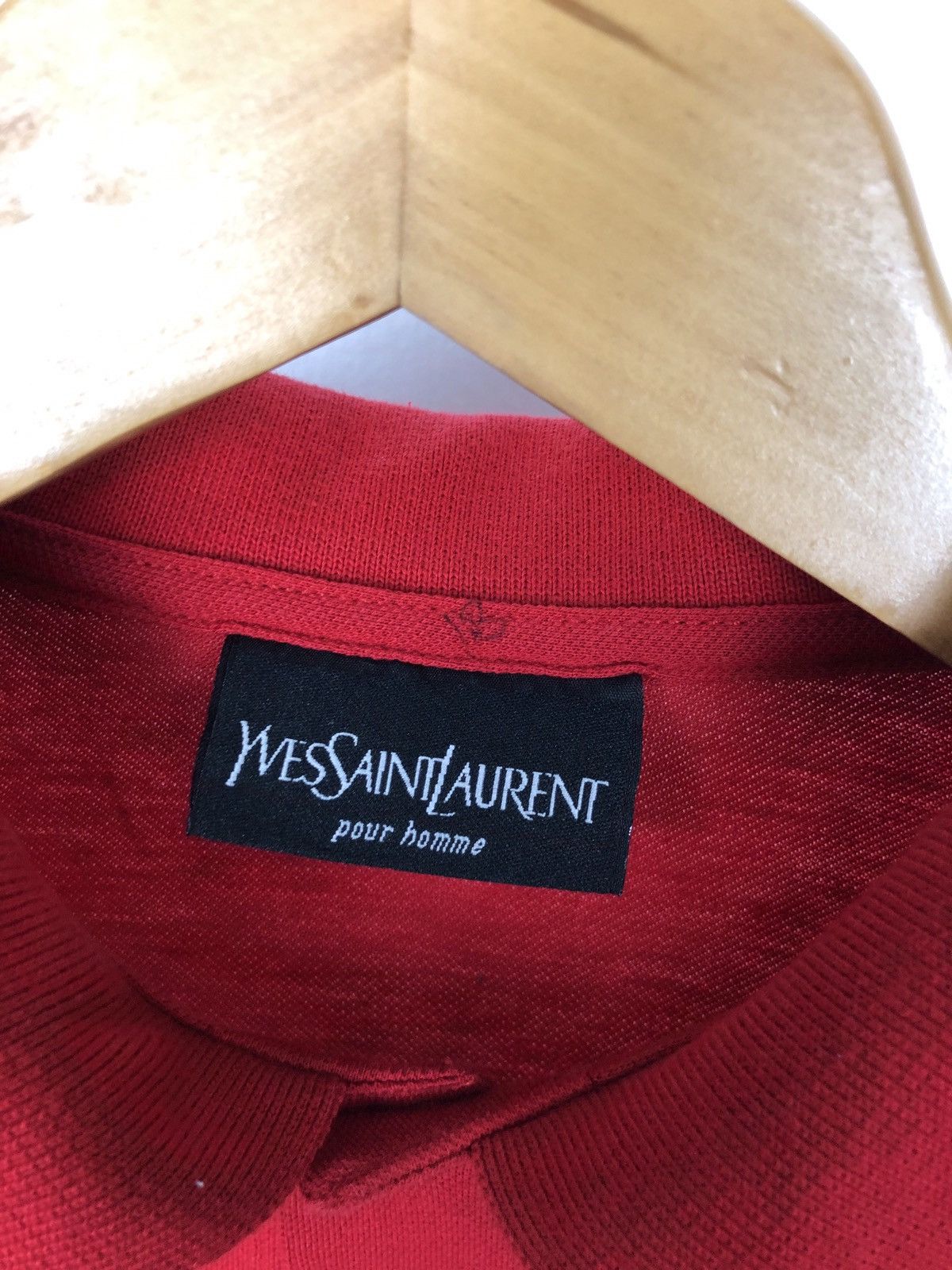 Yves Saint Laurent Yves Saint Laurent Tricots YSL Long Sleeve Polo Shirt Size US L / EU 52-54 / 3 - 3 Thumbnail