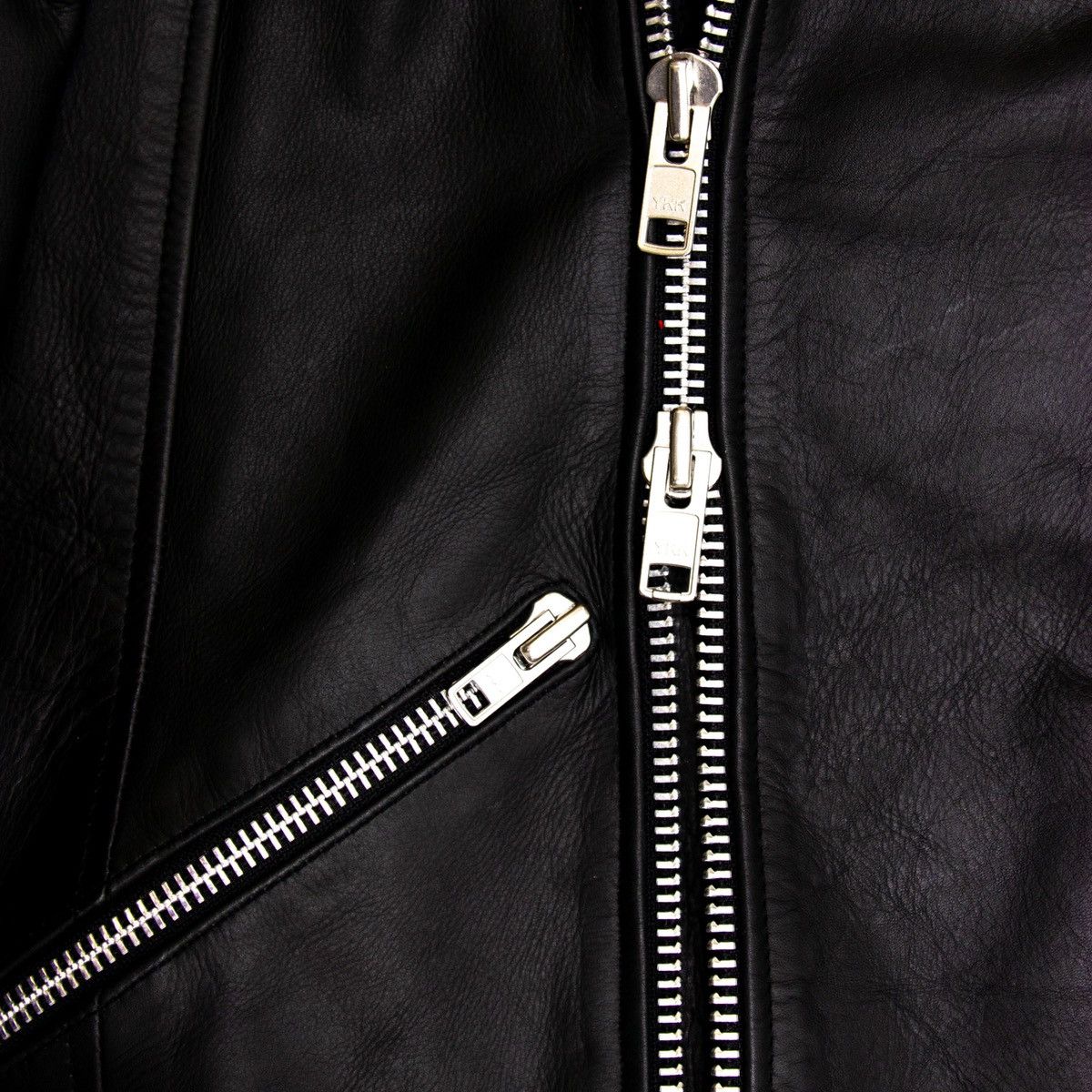 Genuine Leather × Minimum Minimum Lamb Leather Biker Jacket Alt Dior Saint Laurent Size US L / EU 52-54 / 3 - 9 Thumbnail