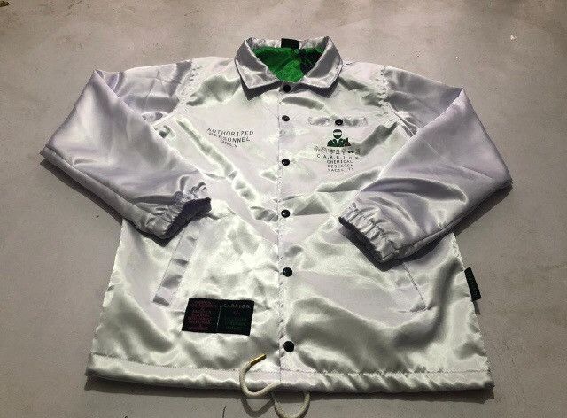 Other Carrion Corp - White Satin Lab Coat - Size XL Size US XL / EU 56 / 4 - 1 Thumbnail