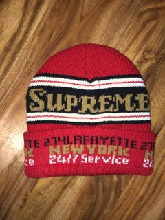 Supreme service hot sale beanie