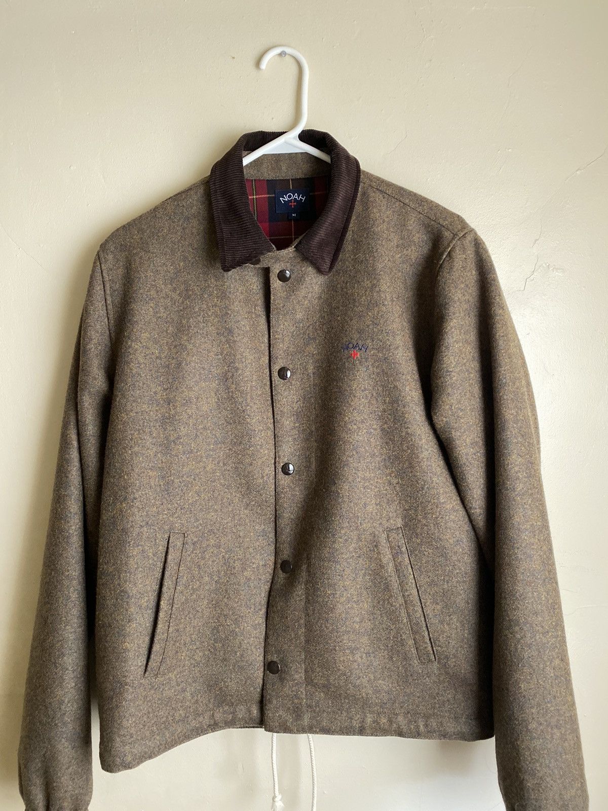 Noah wool hotsell campus jacket