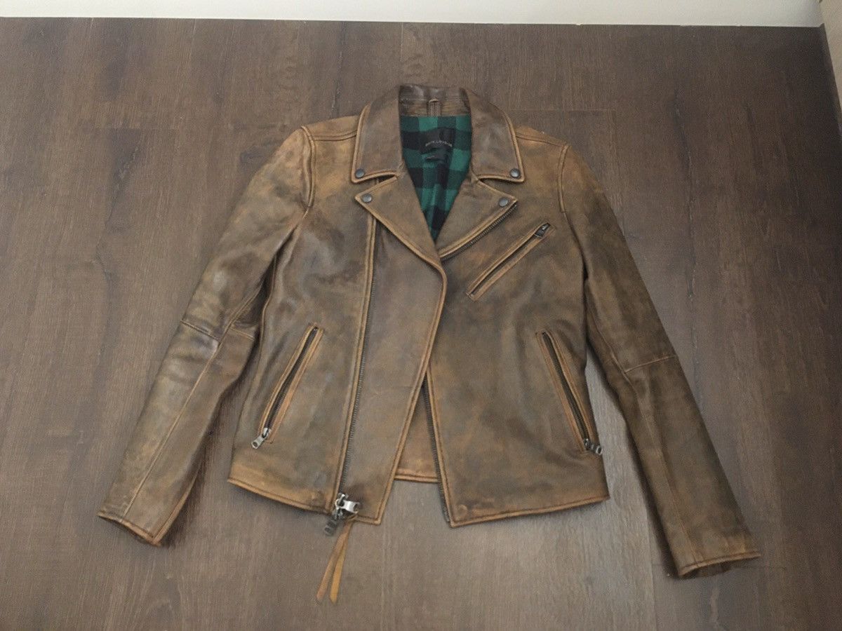 Banana republic kevin on sale love leather jacket