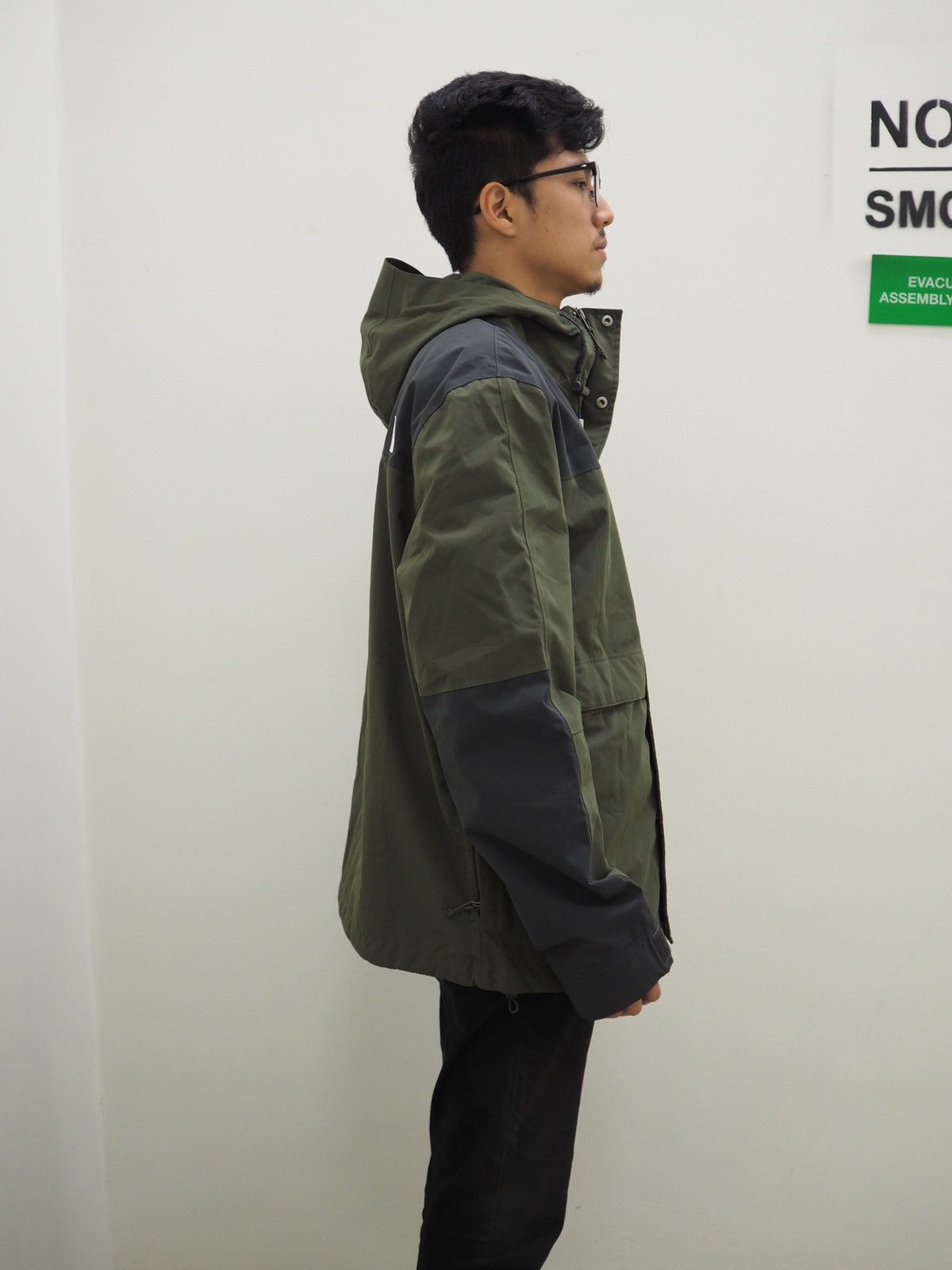 The North Face TNF Eco Mountain Jacket Olive Black