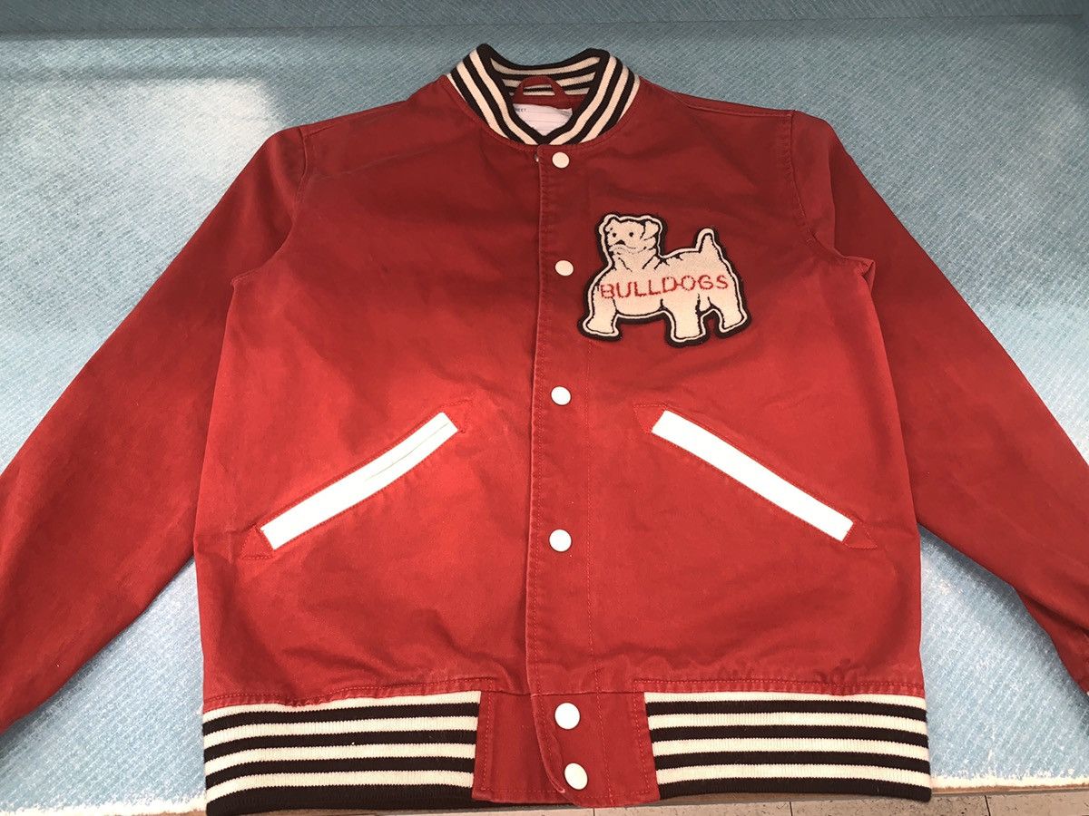 Supreme bulldog 2024 varsity jacket