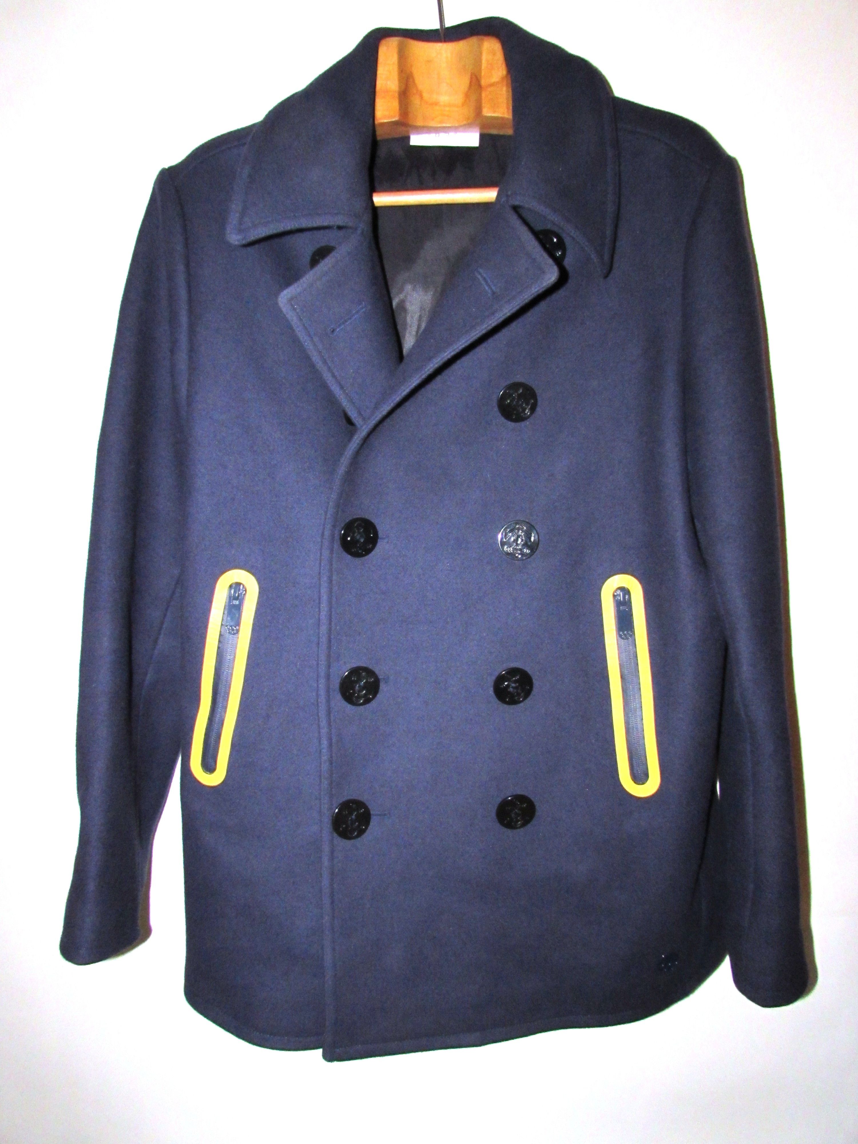 G-Star × Marc Newson Capsule Wool Pea Coat | Grailed