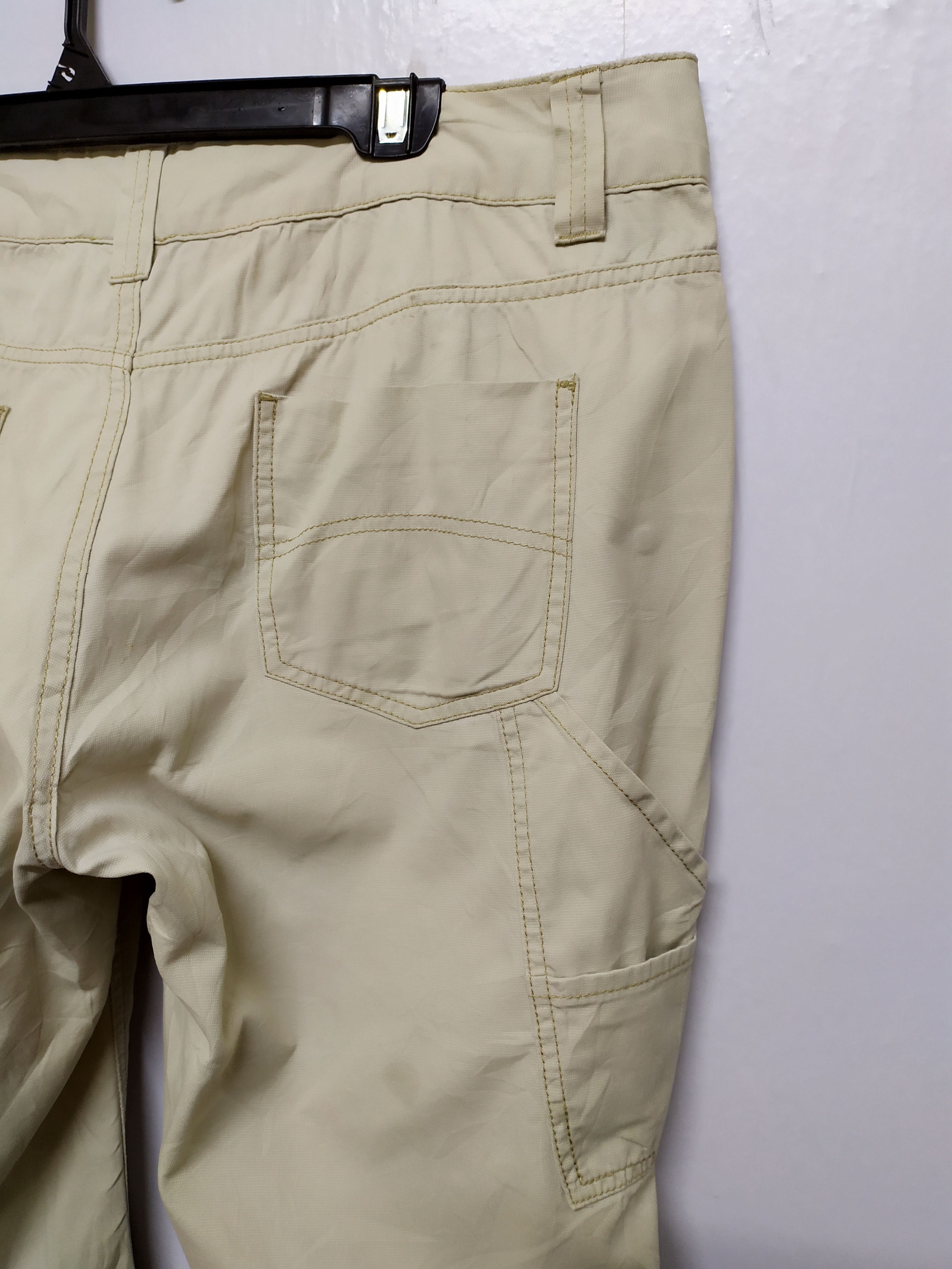 Route 66 × Vintage ROUTE 66 WHITE YELLOW CARGO PANTS Size US 38 / EU 54 - 12 Thumbnail