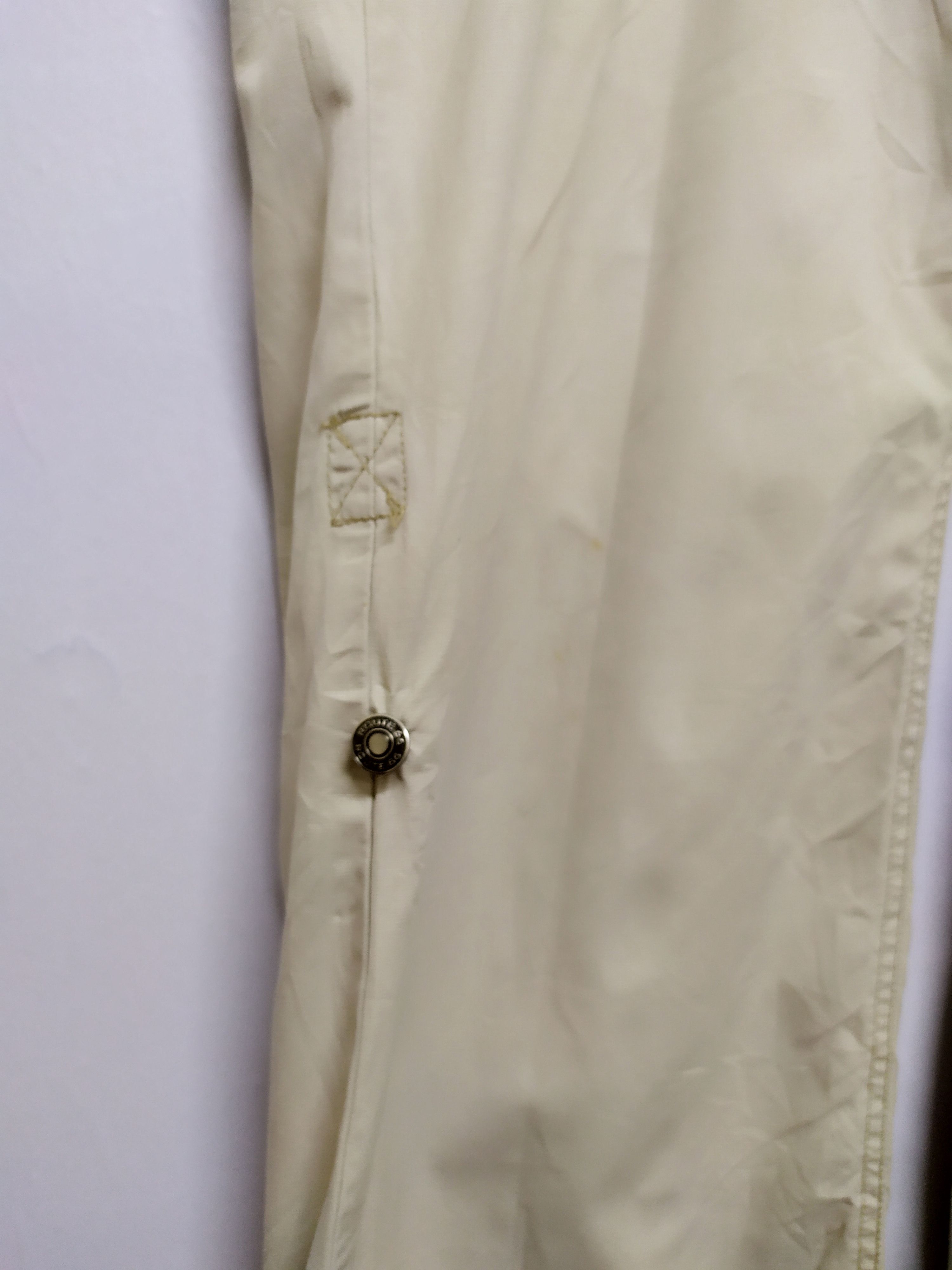 Route 66 × Vintage ROUTE 66 WHITE YELLOW CARGO PANTS Size US 38 / EU 54 - 6 Thumbnail