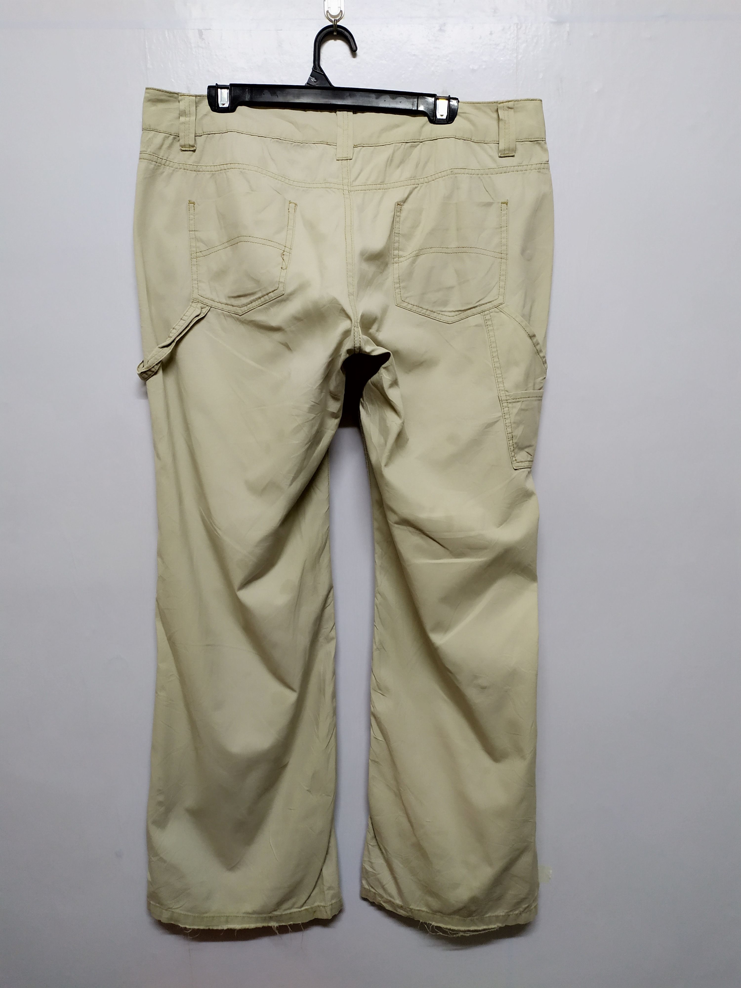 Route 66 × Vintage ROUTE 66 WHITE YELLOW CARGO PANTS Size US 38 / EU 54 - 10 Thumbnail