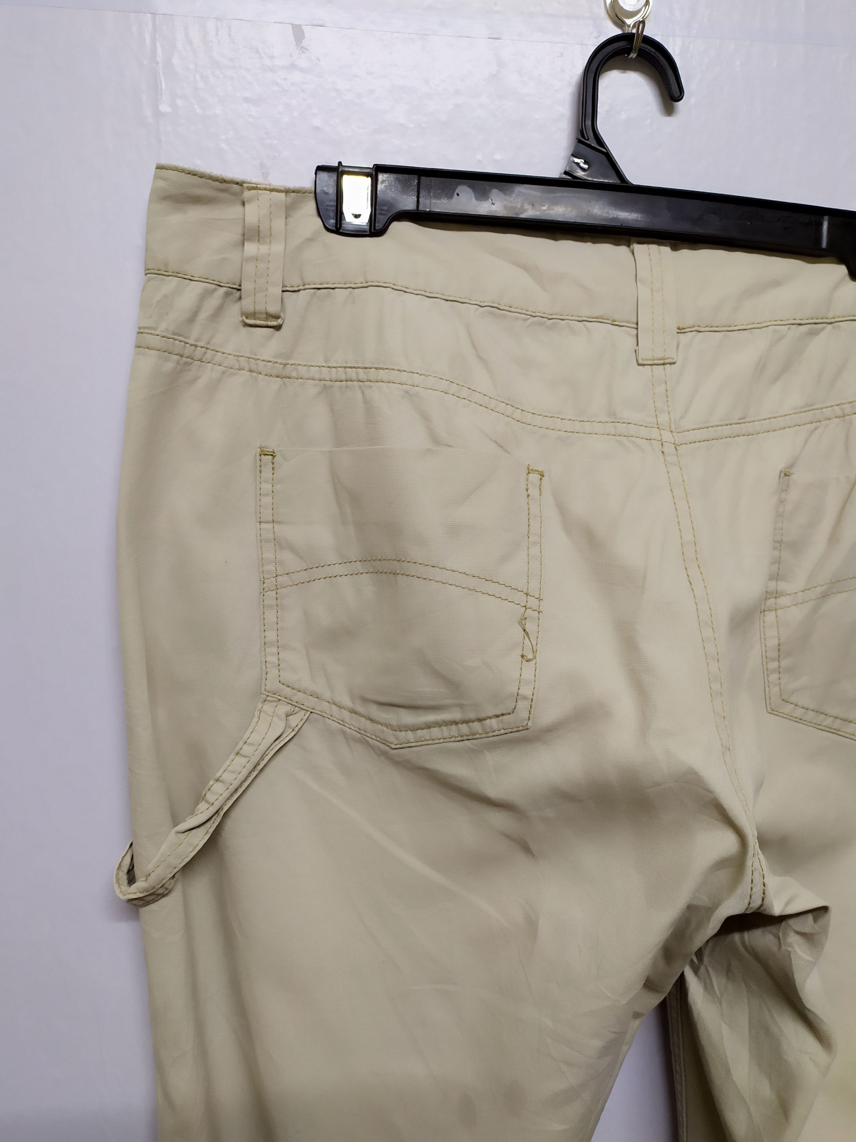 Route 66 × Vintage ROUTE 66 WHITE YELLOW CARGO PANTS Size US 38 / EU 54 - 11 Thumbnail