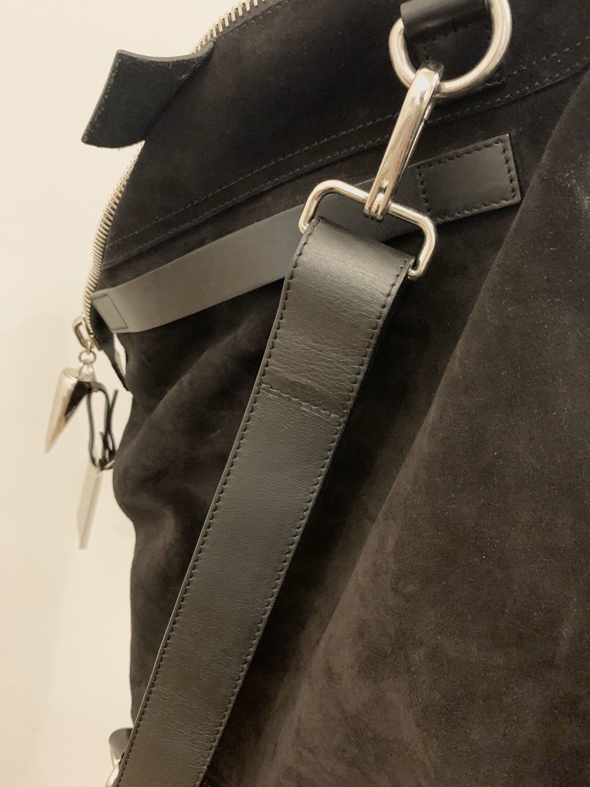 Giuseppe Zanotti Giuseppe Zanotti Leather Backpack Size ONE SIZE - 10 Thumbnail