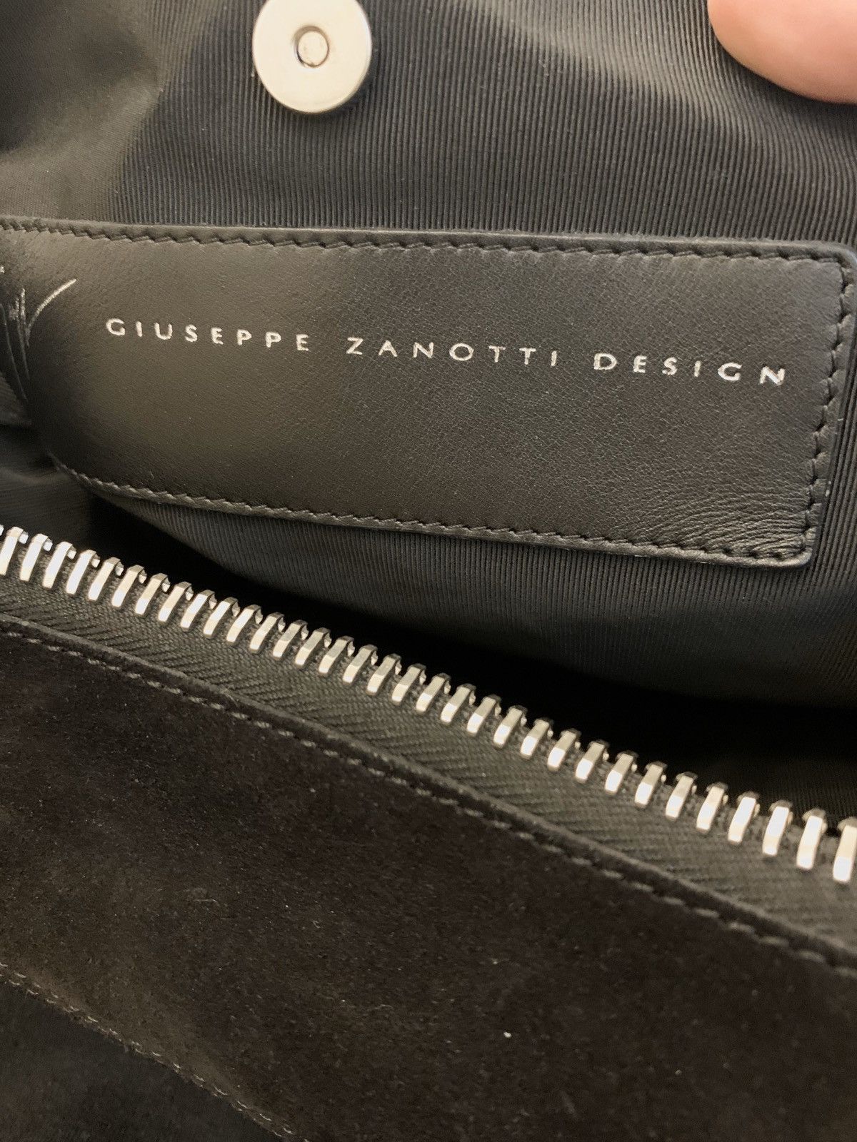 Giuseppe Zanotti Giuseppe Zanotti Leather Backpack Size ONE SIZE - 11 Thumbnail