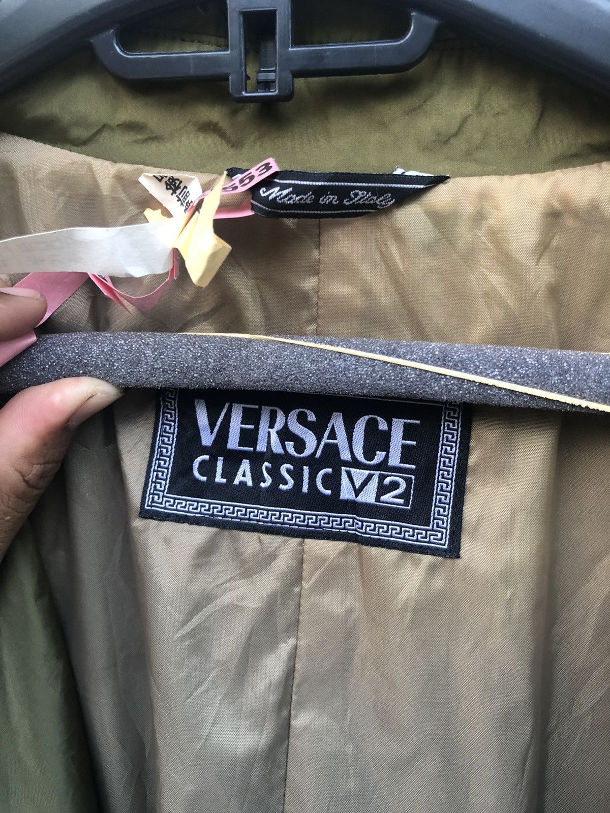 VERSACE Classic V2 Jacket Parkas Nylon Menswear