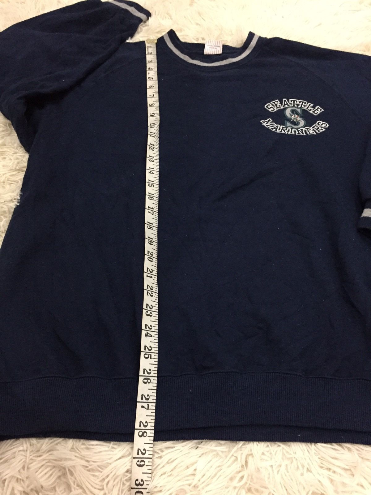 MLB × Vintage Vintage MLB Seattle Mariners Sweatshirt Pull Over Small Logo Size US L / EU 52-54 / 3 - 8 Thumbnail