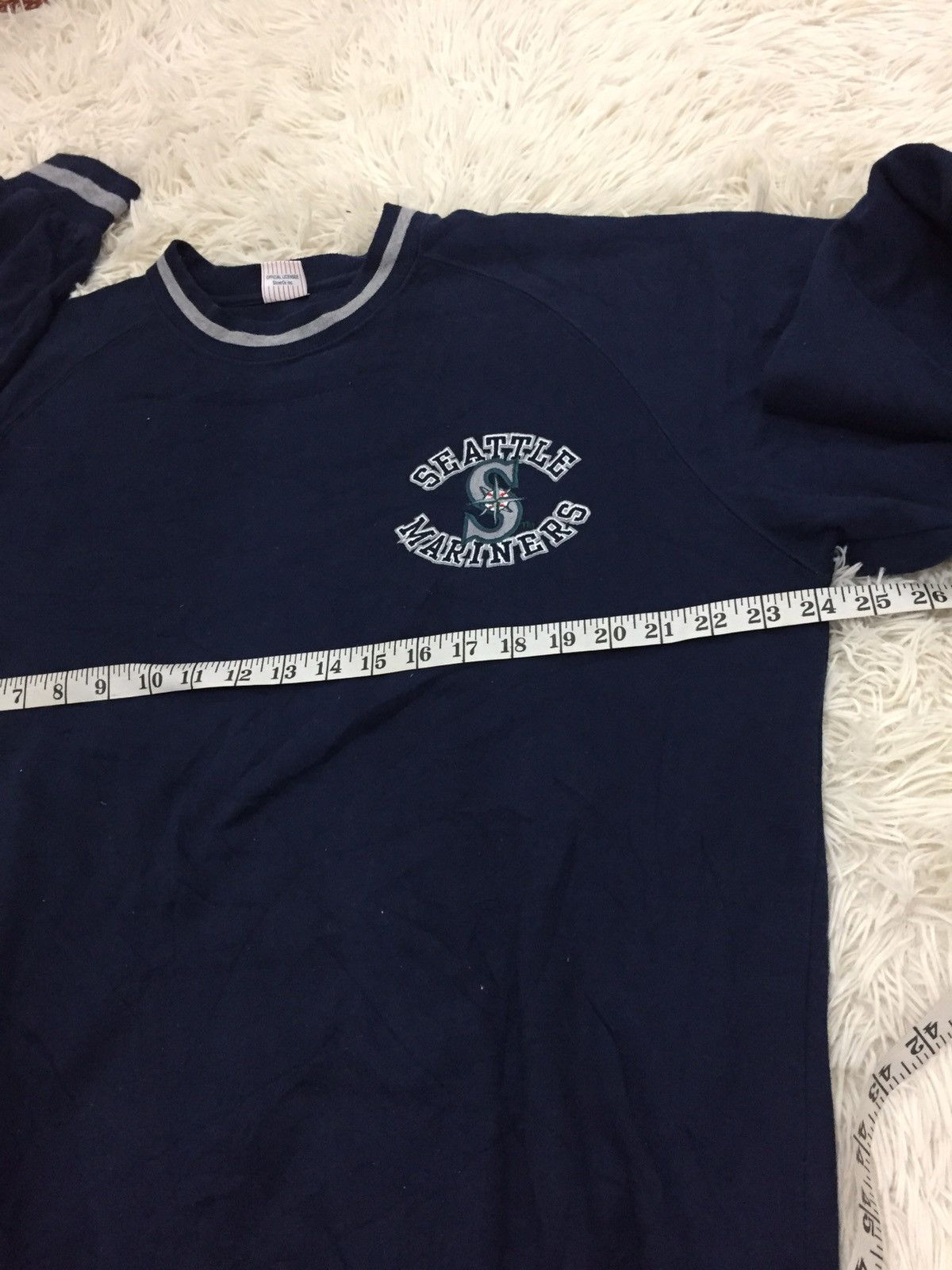 MLB × Vintage Vintage MLB Seattle Mariners Sweatshirt Pull Over Small Logo Size US L / EU 52-54 / 3 - 9 Thumbnail