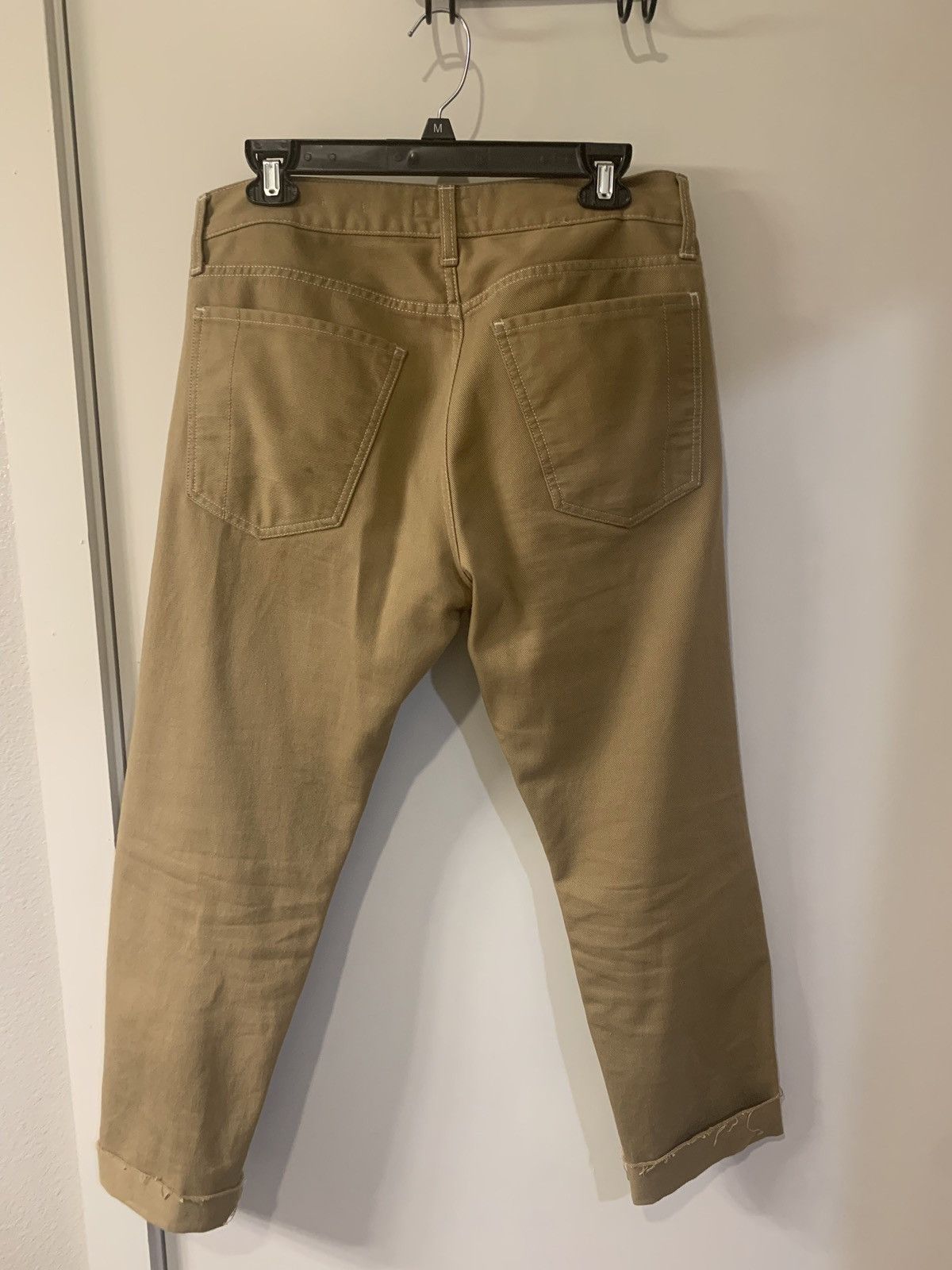 President's Tan Cropped Icarus Jeans Size US 32 / EU 48 - 2 Thumbnail