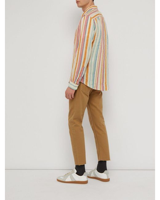 President's Tan Cropped Icarus Jeans Size US 32 / EU 48 - 6 Thumbnail