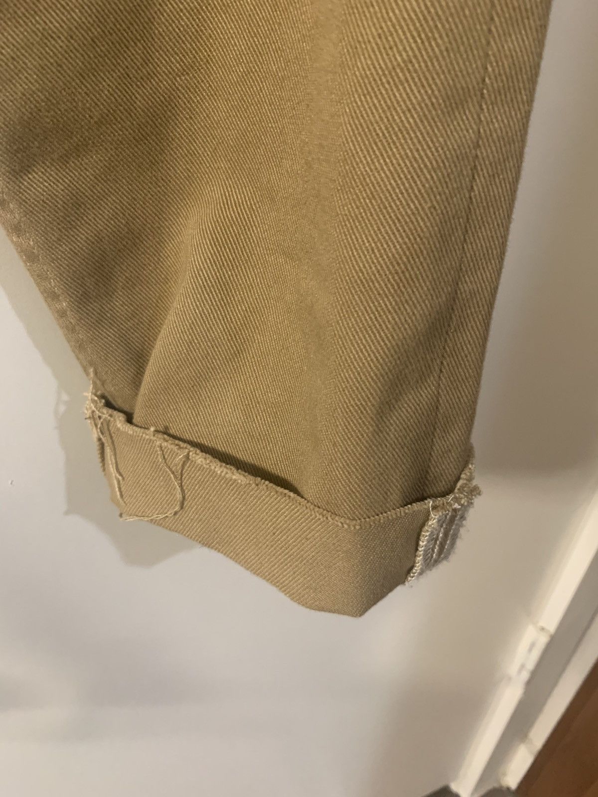 President's Tan Cropped Icarus Jeans Size US 32 / EU 48 - 3 Thumbnail