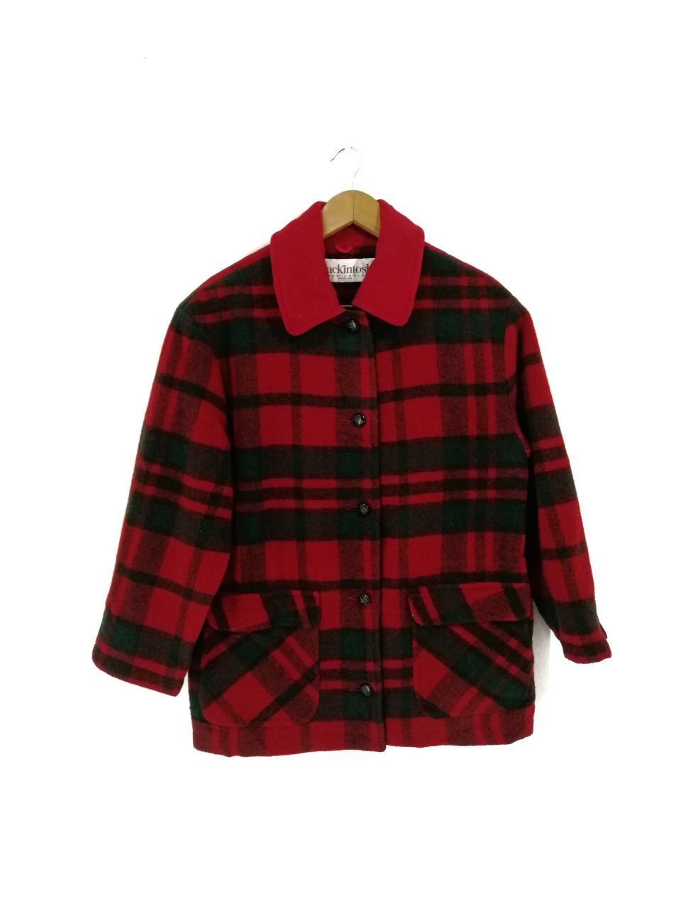 Mackintosh Mackintosh Wool Jacket Tartan Design Size US L / EU 52-54 / 3 - 1 Thumbnail