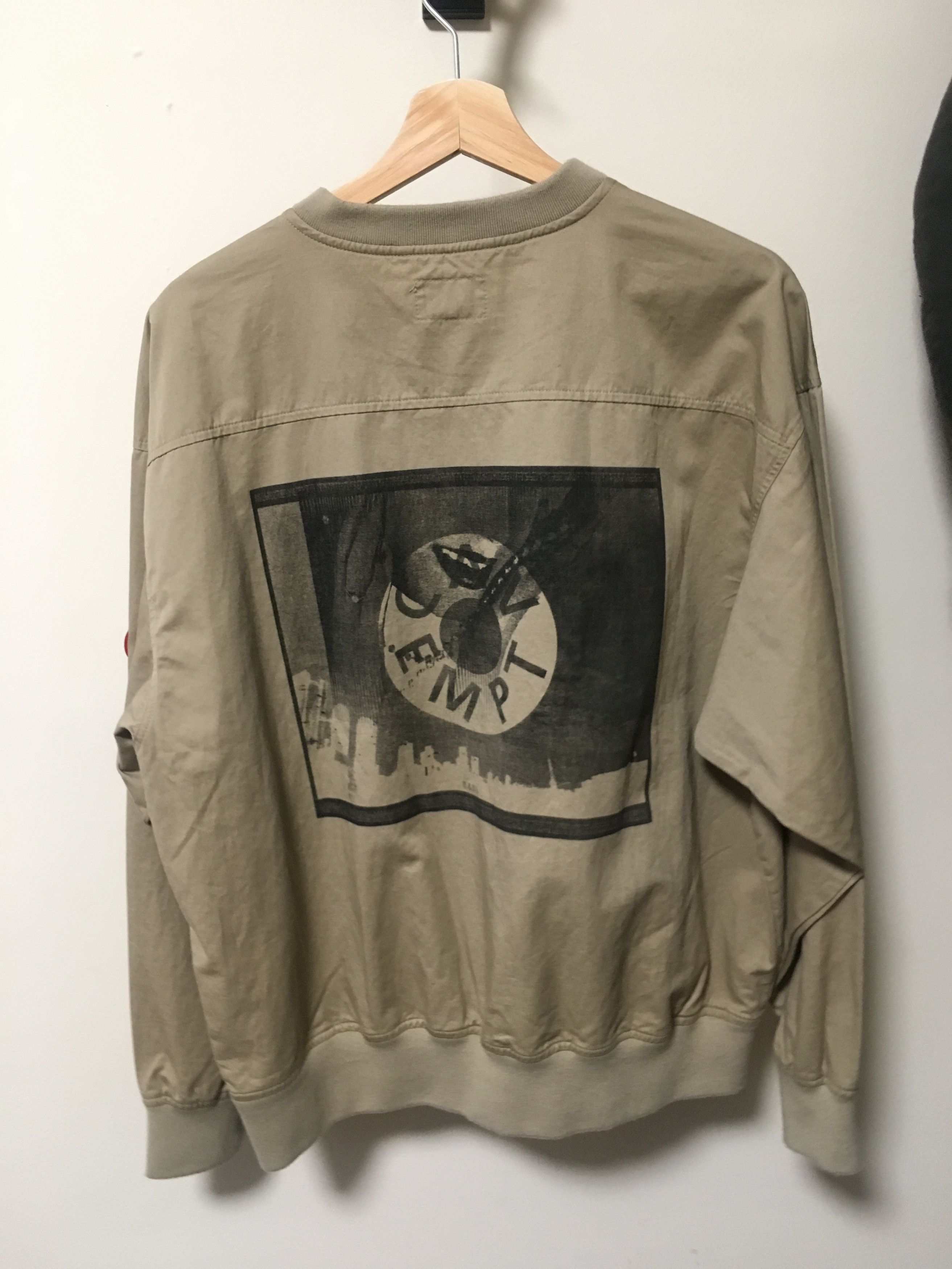 Cav Empt [OFFER] C.E. Cotton/Linen Pullover in Tan Size US M / EU 48-50 / 2 - 3 Thumbnail