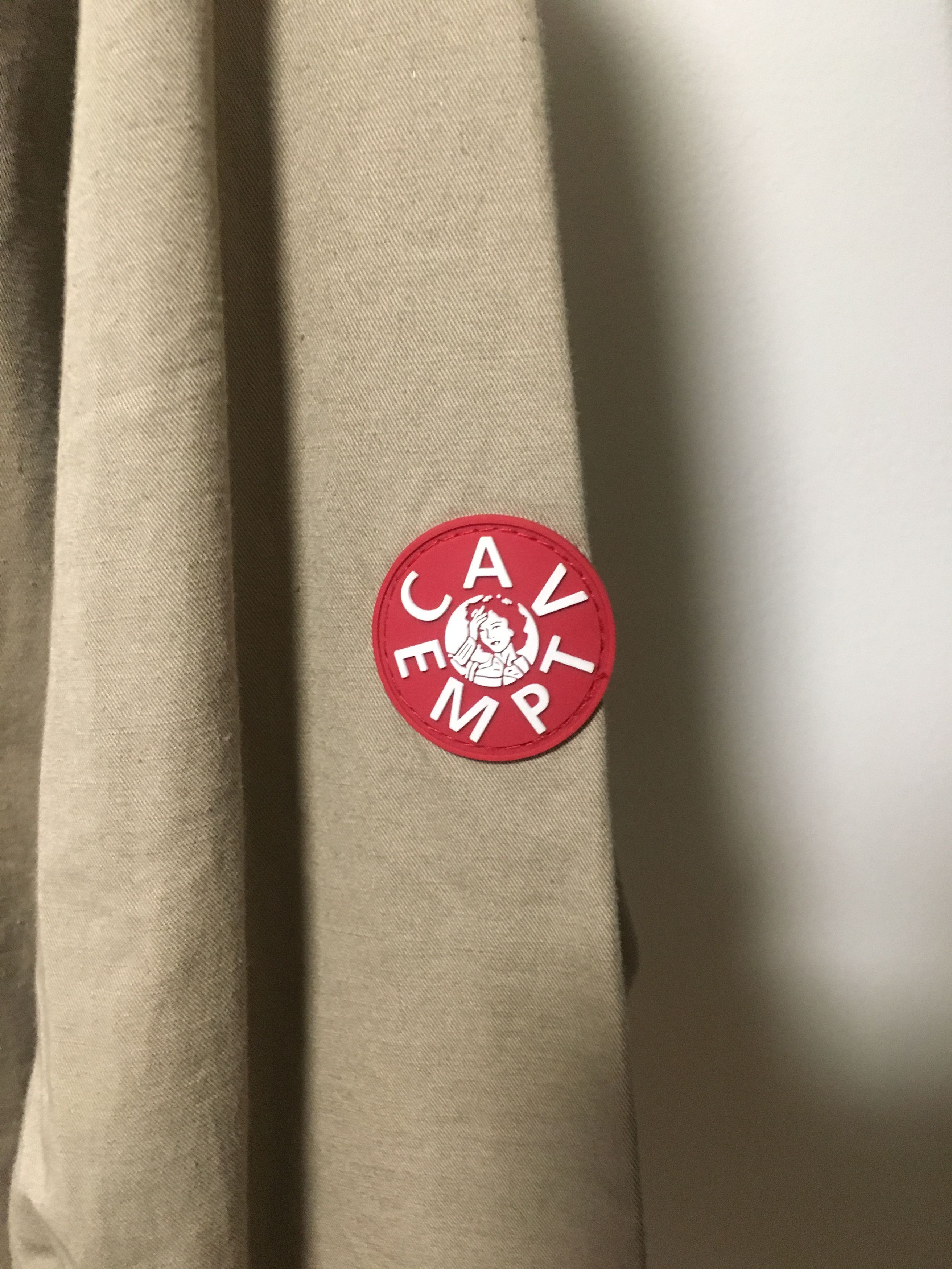Cav Empt [OFFER] C.E. Cotton/Linen Pullover in Tan Size US M / EU 48-50 / 2 - 2 Thumbnail