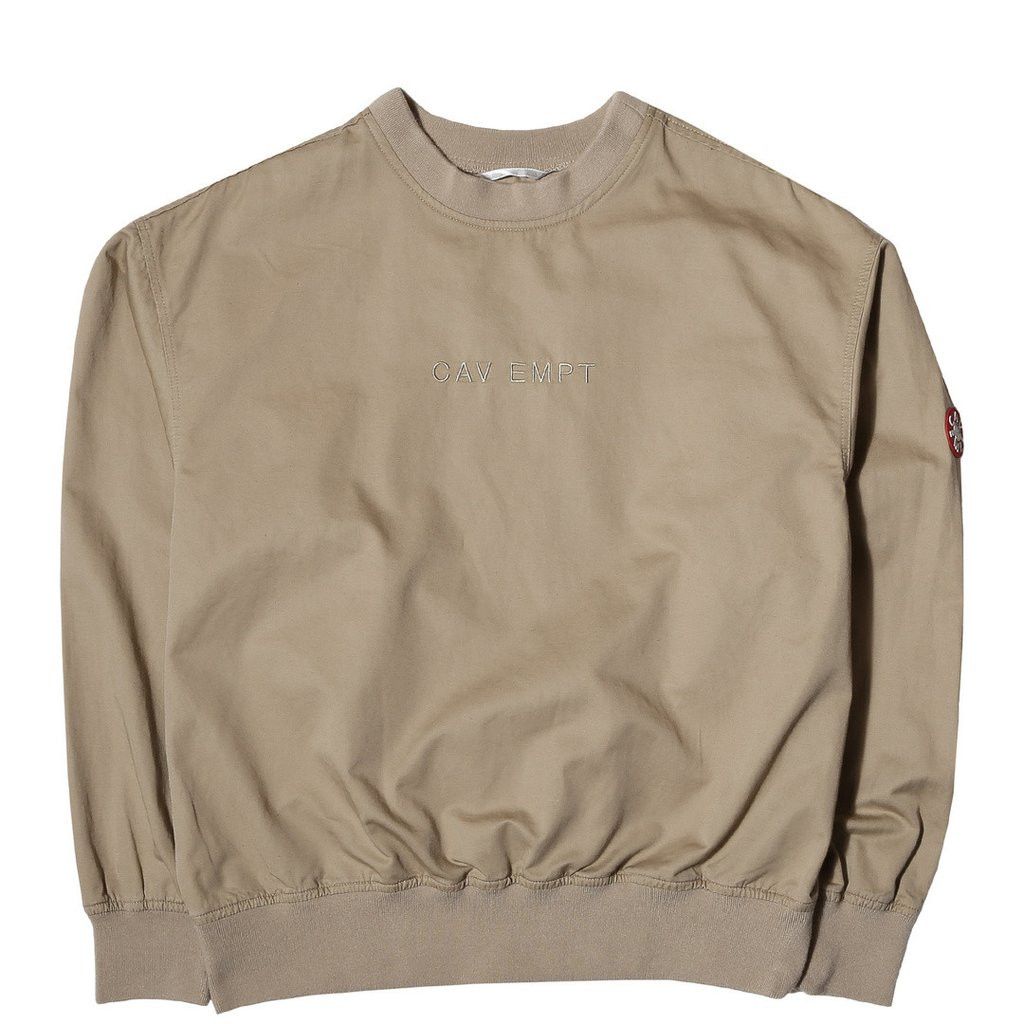 Cav Empt [OFFER] C.E. Cotton/Linen Pullover in Tan Size US M / EU 48-50 / 2 - 6 Thumbnail