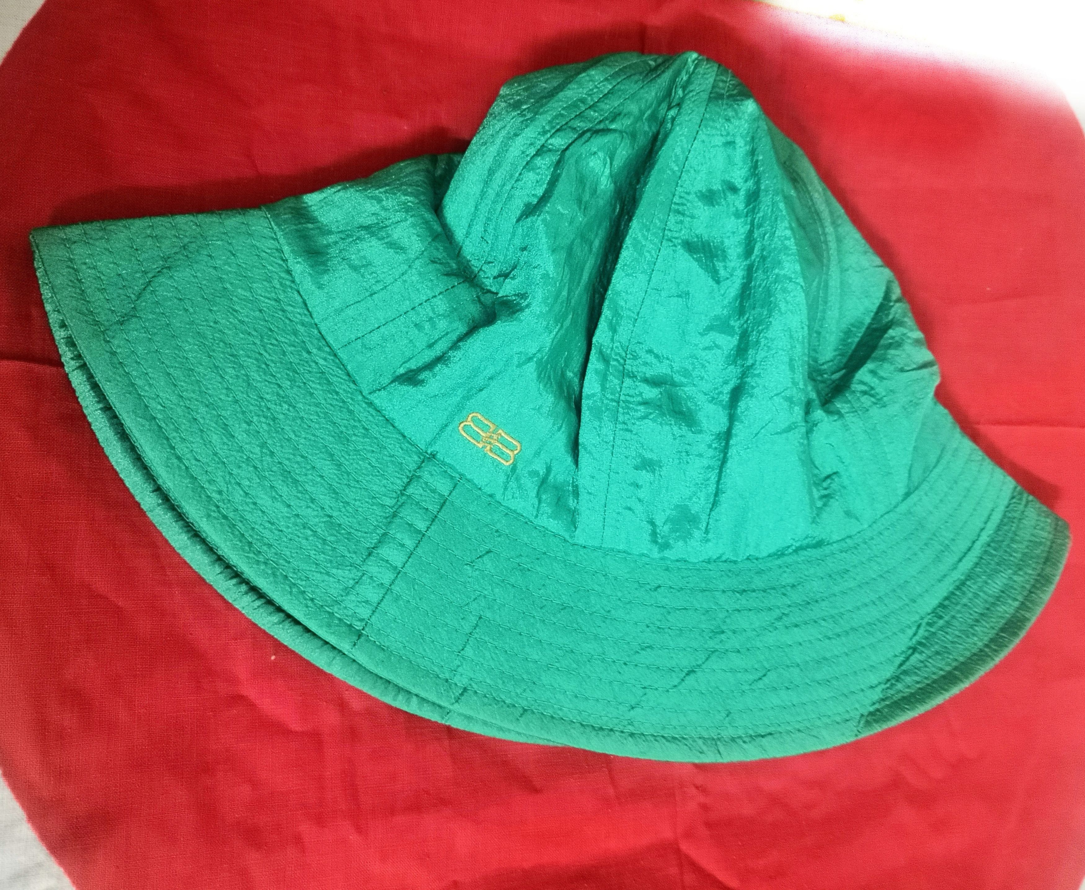 Balenciaga Balenciaga Bucket Hat Green Size ONE SIZE - 4 Thumbnail
