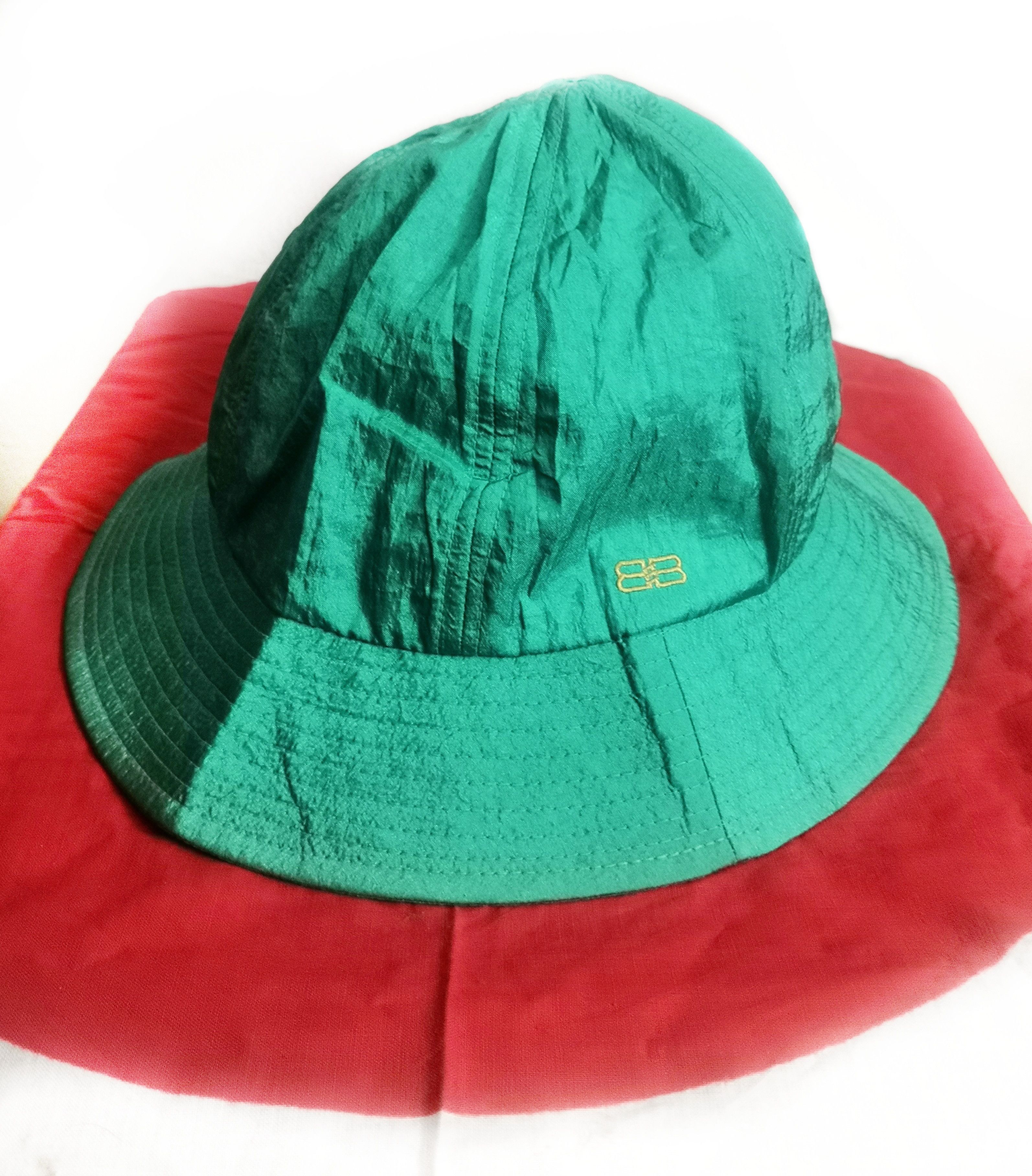 Balenciaga Balenciaga Bucket Hat Green Size ONE SIZE - 2 Thumbnail