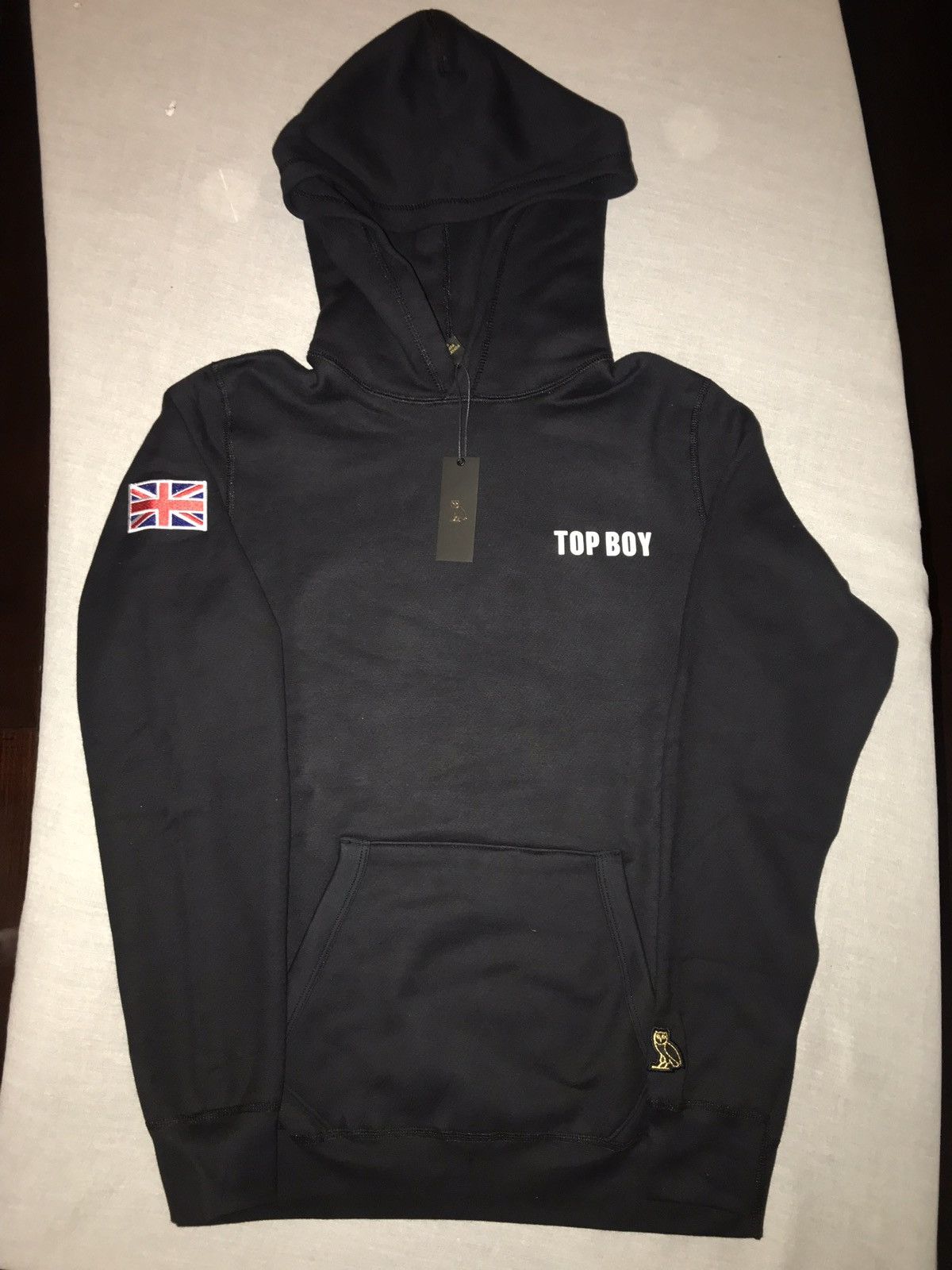 Drake Octobers Very Own OVO x Top Boy UK Exclusive Hoodie British Flag Union Jack Grailed