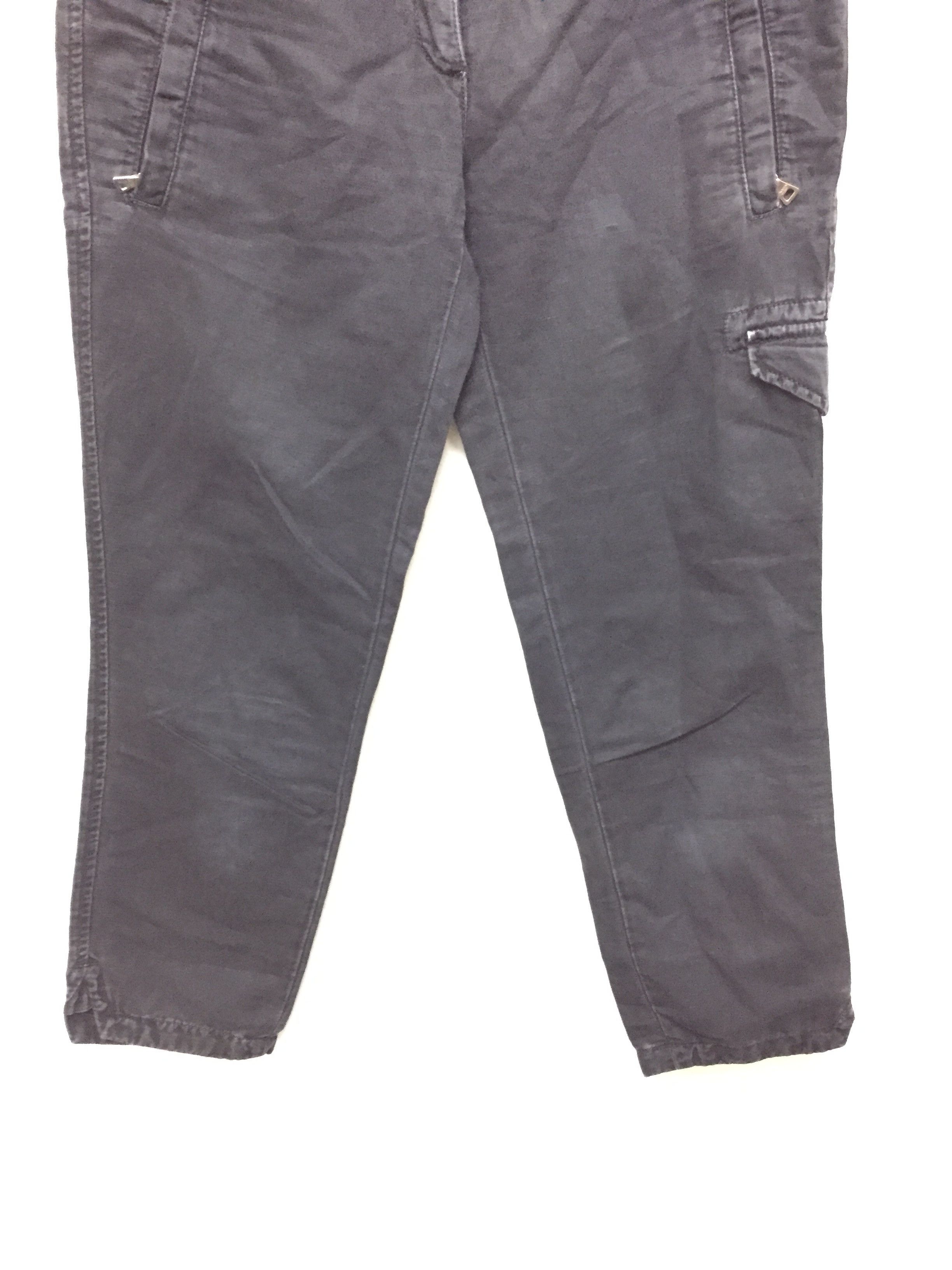 Prada Vintage Linen cotton cropped pants Size 28" / US 6 / IT 42 - 4 Thumbnail