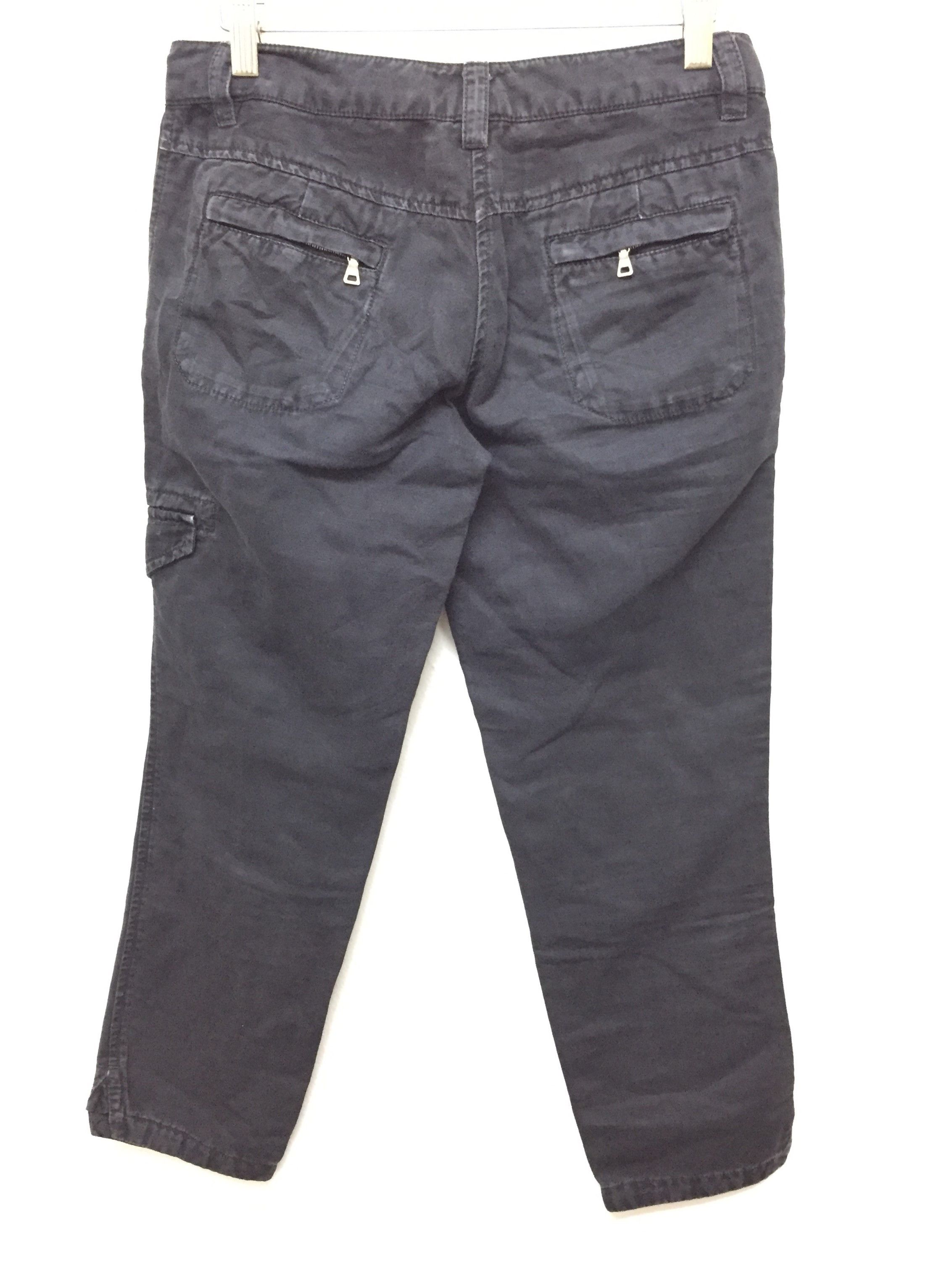 Prada Vintage Linen cotton cropped pants Size 28" / US 6 / IT 42 - 6 Thumbnail