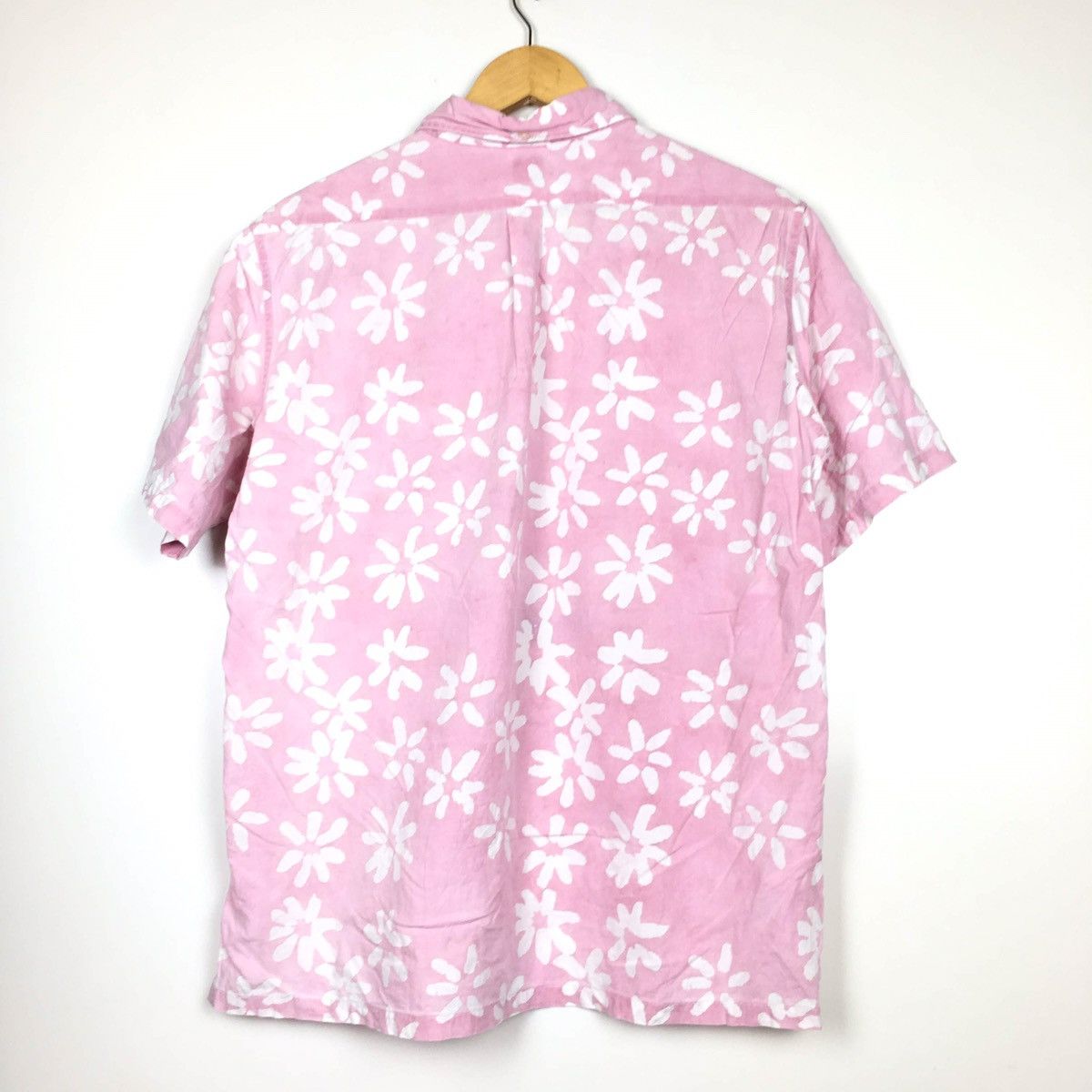 Denime × Japanese Brand DENIME Japan Orrizonti Era Half Button Floral Hawaiian Shirt Size US M / EU 48-50 / 2 - 4 Thumbnail
