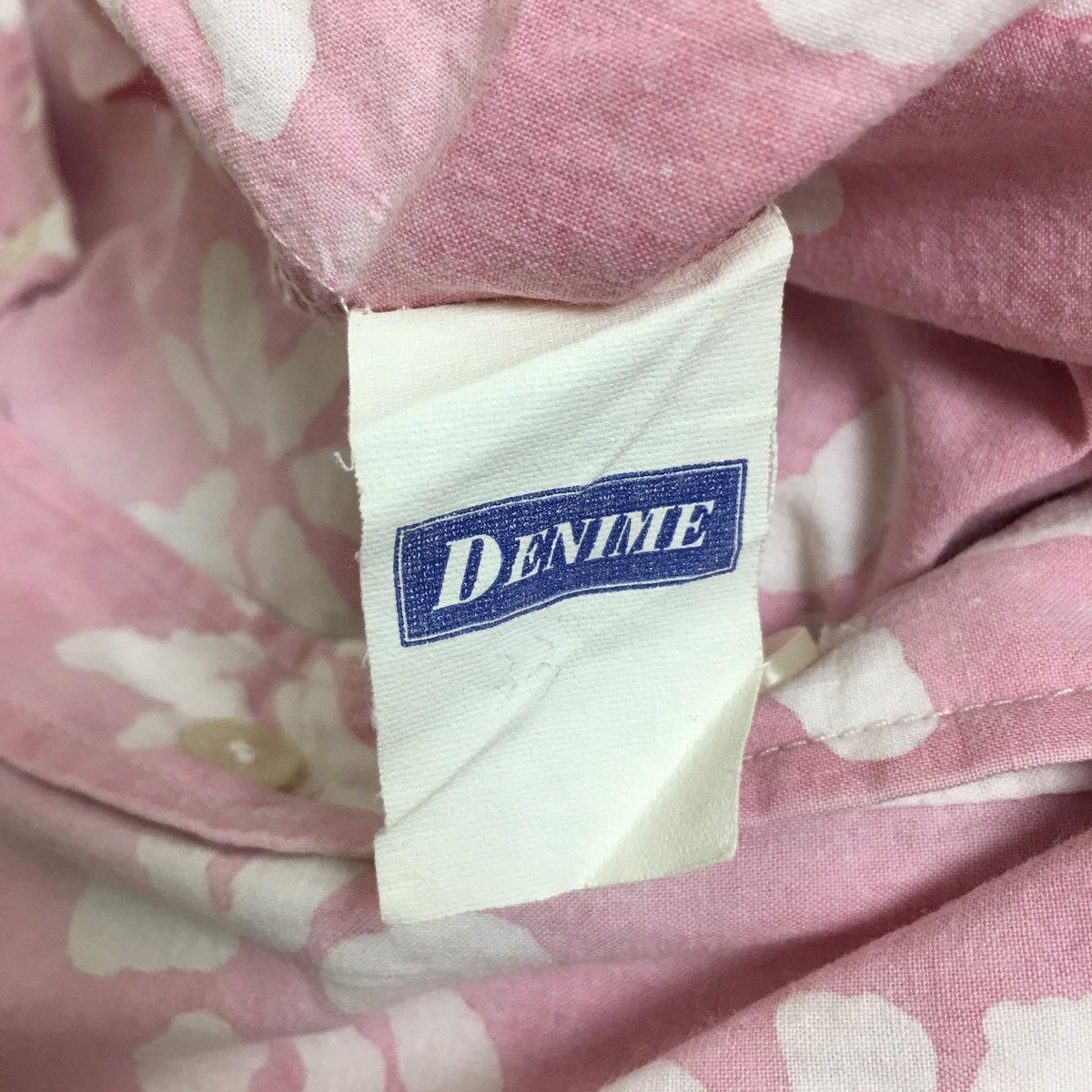 Denime × Japanese Brand DENIME Japan Orrizonti Era Half Button Floral Hawaiian Shirt Size US M / EU 48-50 / 2 - 6 Thumbnail