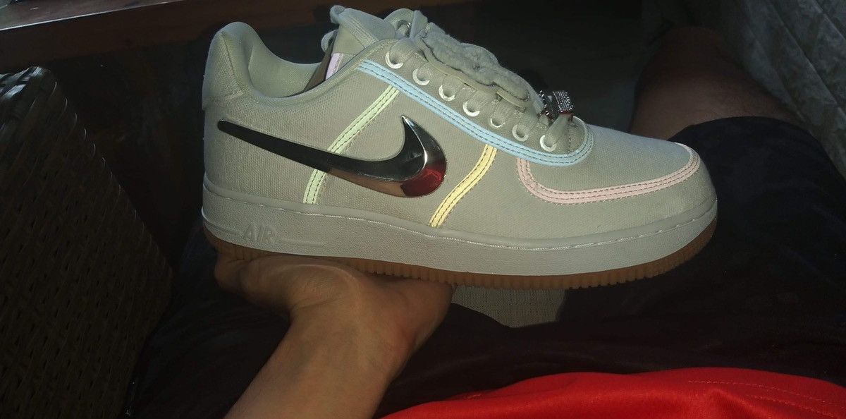 Nike × Travis Scott Air Force 1 Travis Scott 2017 Size US 8.5 / EU 41-42 - 1 Thumbnail