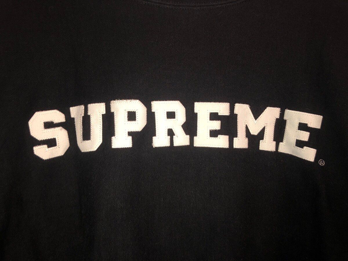 Supreme Vintage 90s Supreme X Champion Reverse Weave Sweatshirt Size US M / EU 48-50 / 2 - 3 Thumbnail