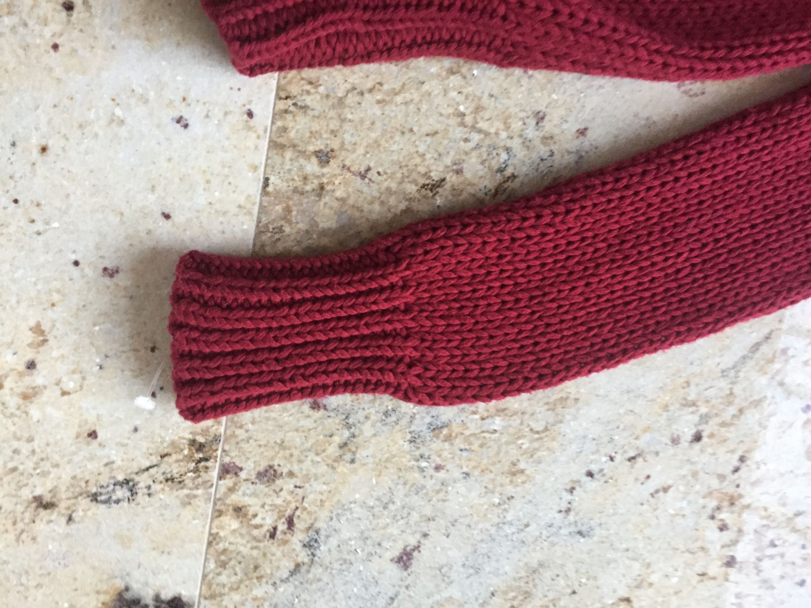 Yang Li Red Knitted Crew Neck Size US S / EU 44-46 / 1 - 3 Thumbnail
