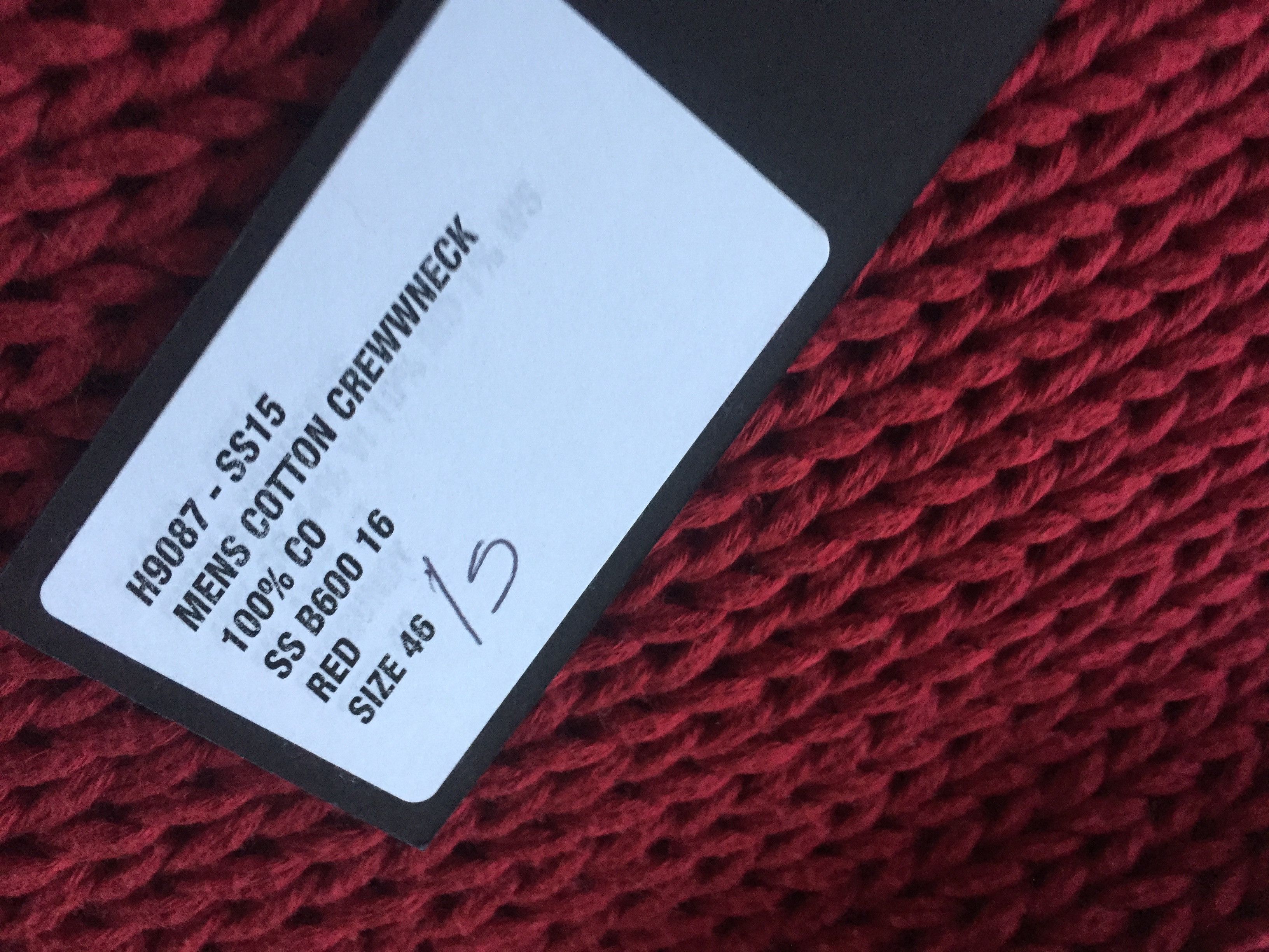 Yang Li Red Knitted Crew Neck Size US S / EU 44-46 / 1 - 5 Thumbnail