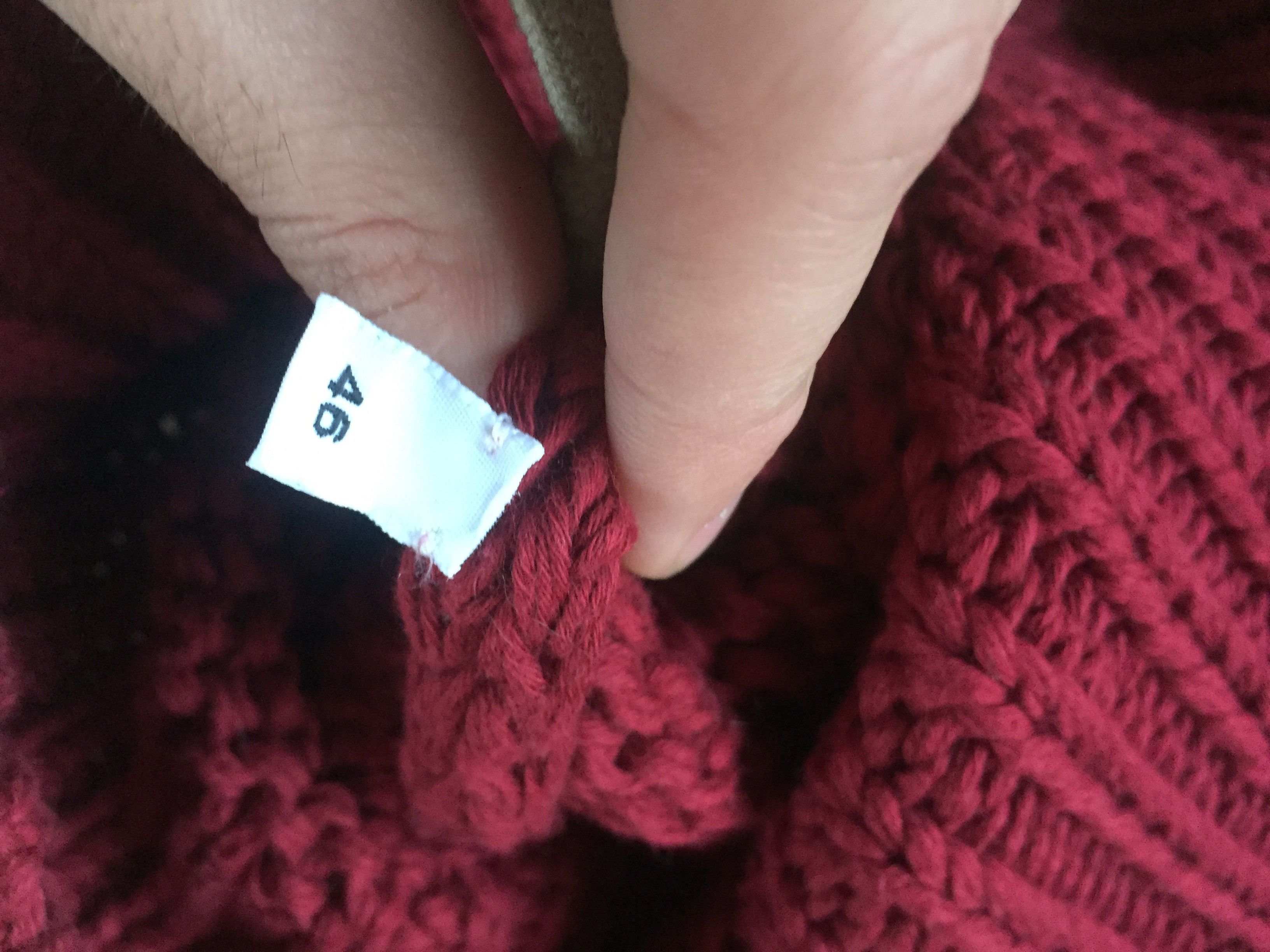 Yang Li Red Knitted Crew Neck Size US S / EU 44-46 / 1 - 11 Thumbnail