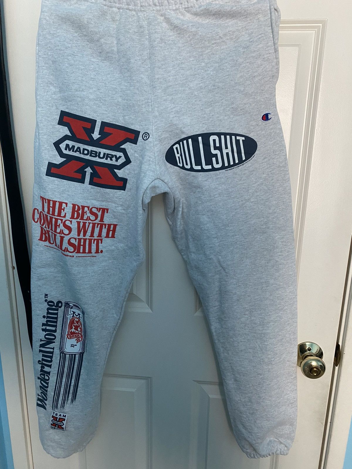 Champion Madbury x champion sweatpants size S | Grailed