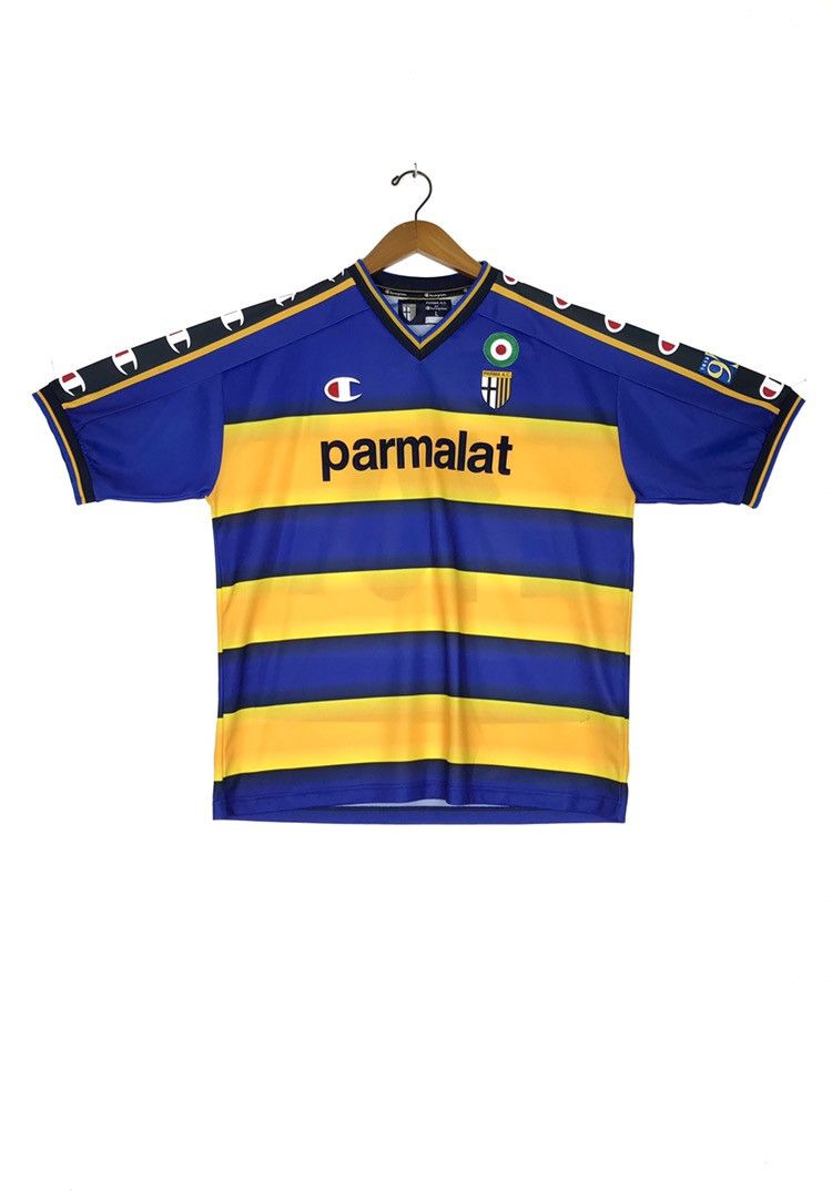 Vintage Rare Vintage Parma Fc Jersey X Champion Nakata Made in Italy Grailed
