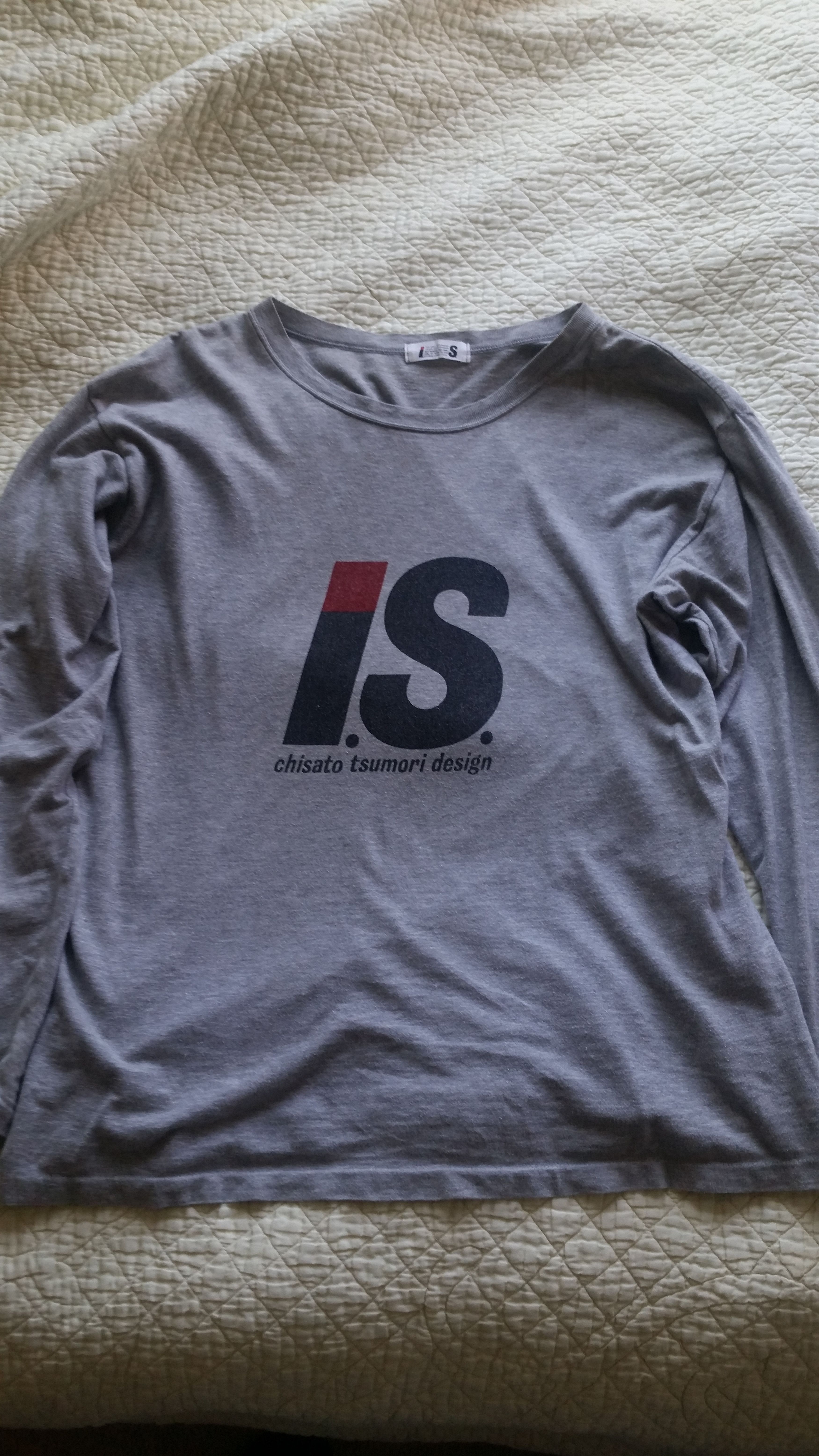 Issey Miyake Issey Sport Crew Long Sleeve Grey Size US M / EU 48-50 / 2 - 6 Thumbnail