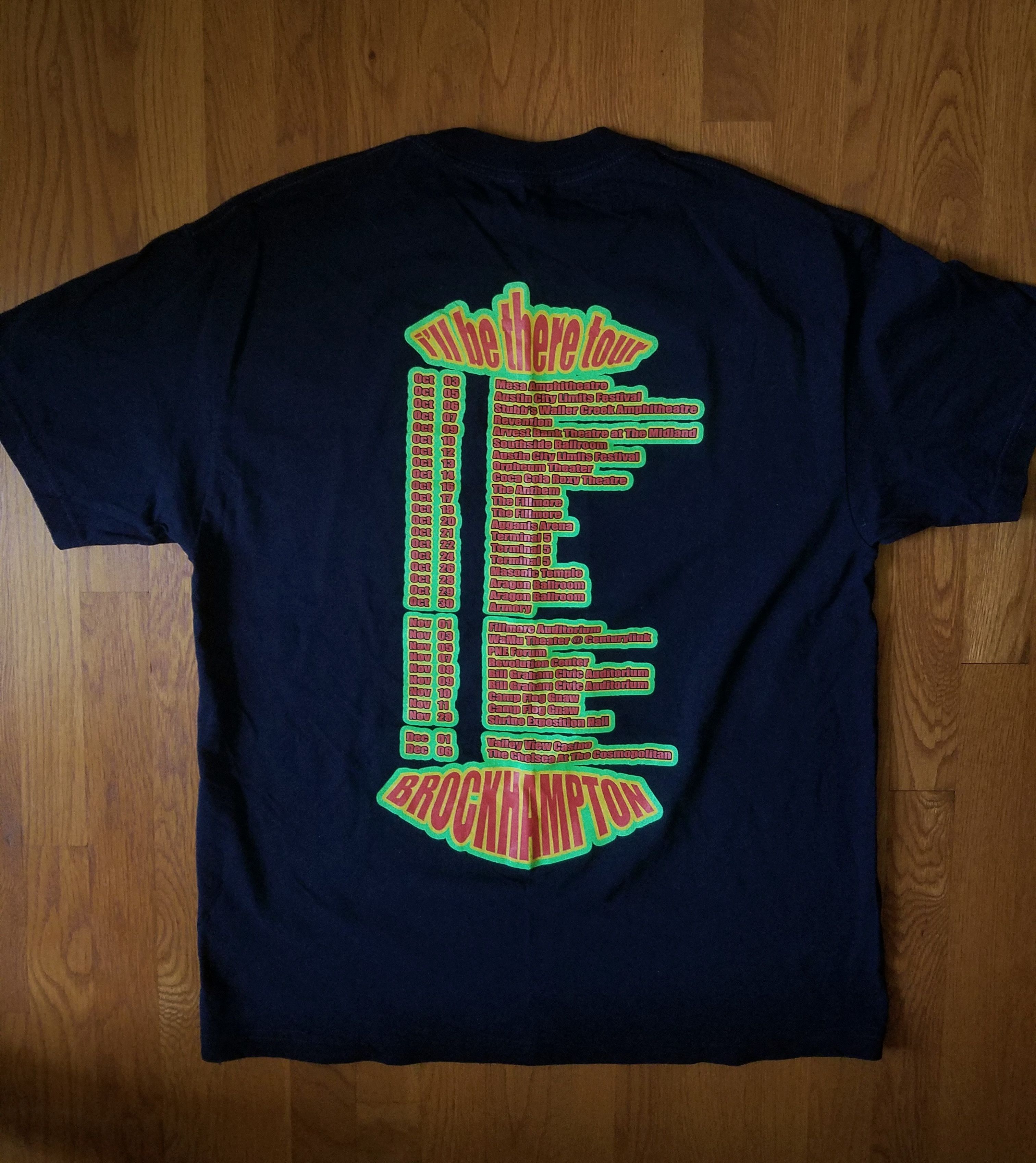 Band Tees I’ll Be There Merlyn Handprint 2018 Tour Tee Size US XL / EU 56 / 4 - 2 Thumbnail