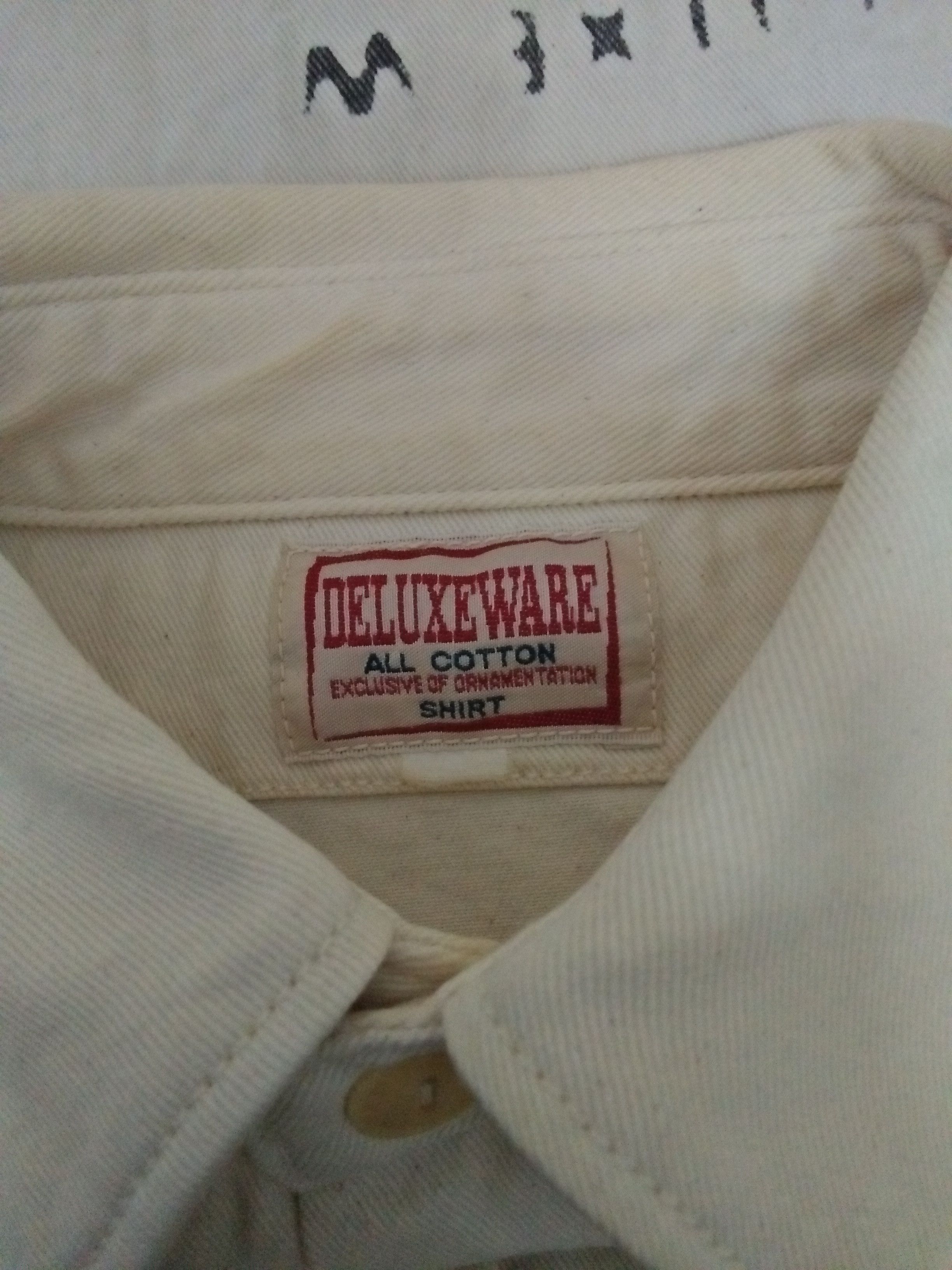 Deluxeware UNION MADE DELUXE WARE SHIRT (B11) Size US XS / EU 42 / 0 - 6 Thumbnail