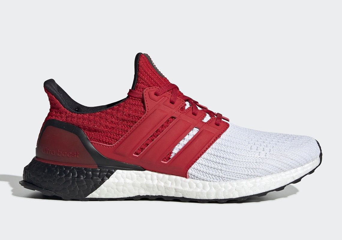 Adidas Ultra Boost 4 0 White Burgundy Grailed