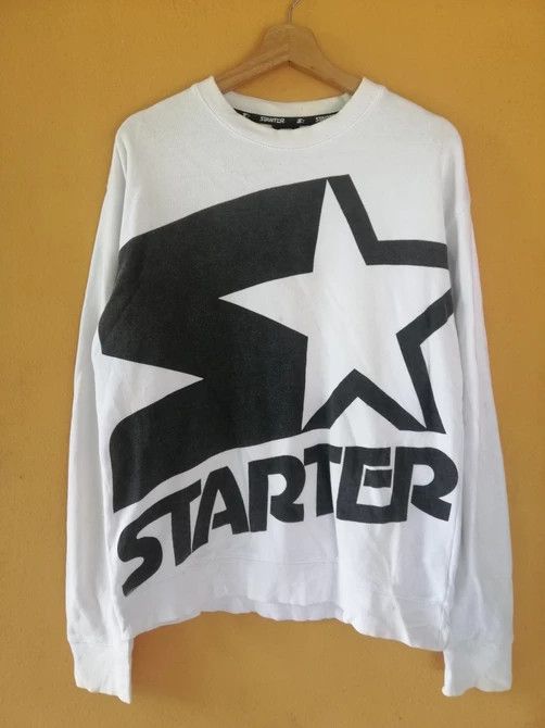 Starter Vintage Starter Black Label Over Logo Sweatshirt B18 Size US M / EU 48-50 / 2 - 1 Thumbnail