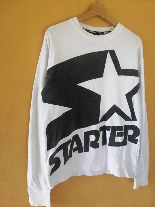 Starter Vintage Starter Black Label Over Logo Sweatshirt B18 Size US M / EU 48-50 / 2 - 2 Thumbnail