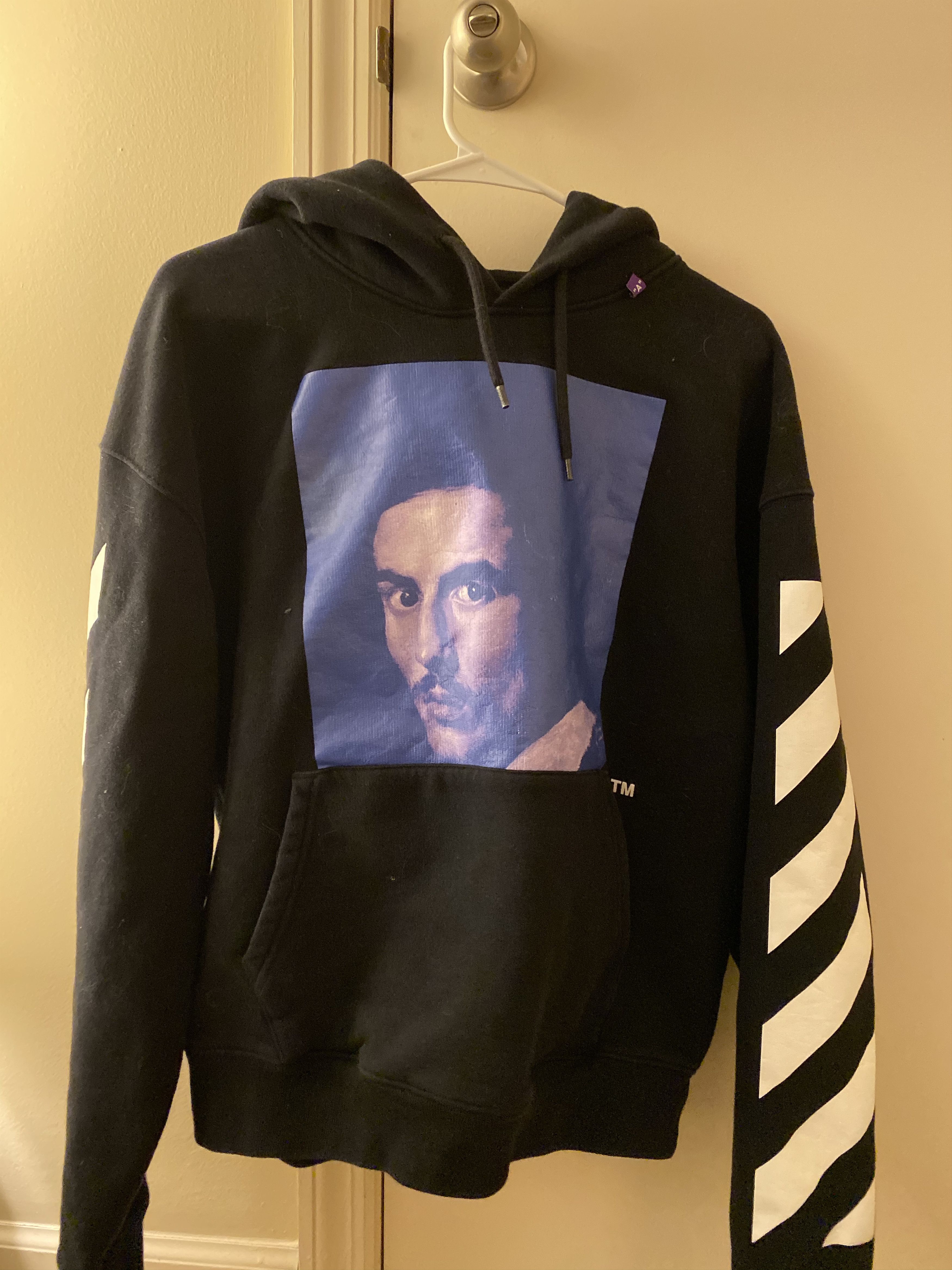 Off white bernini hoodie black hotsell