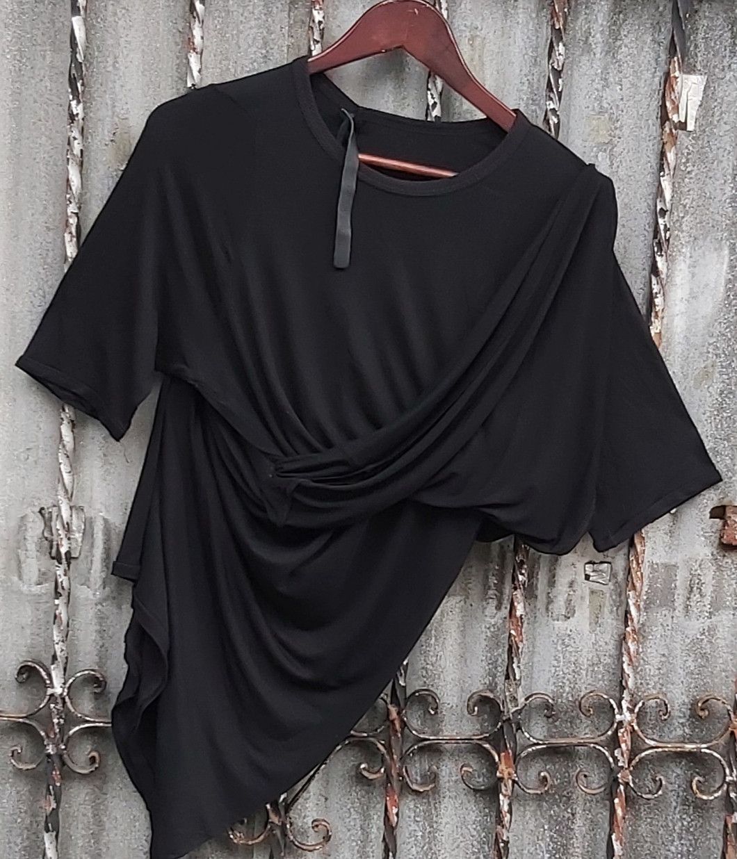 Boris Bidjan Saberi Boris Bidjan Saberi – Double Layered T-Shirt Size US S / EU 44-46 / 1 - 1 Thumbnail